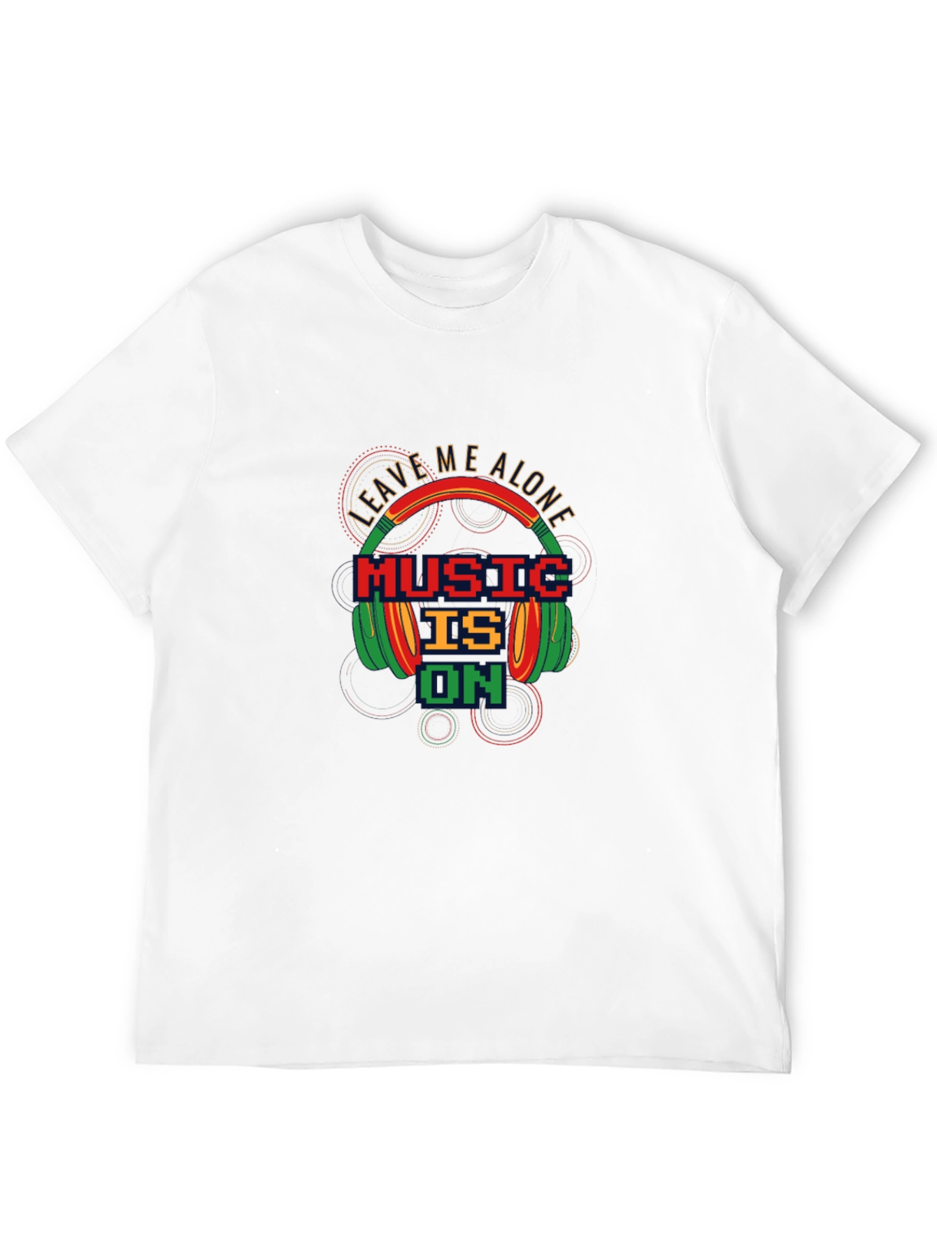 Music Is On - Graphic T-Shirt
