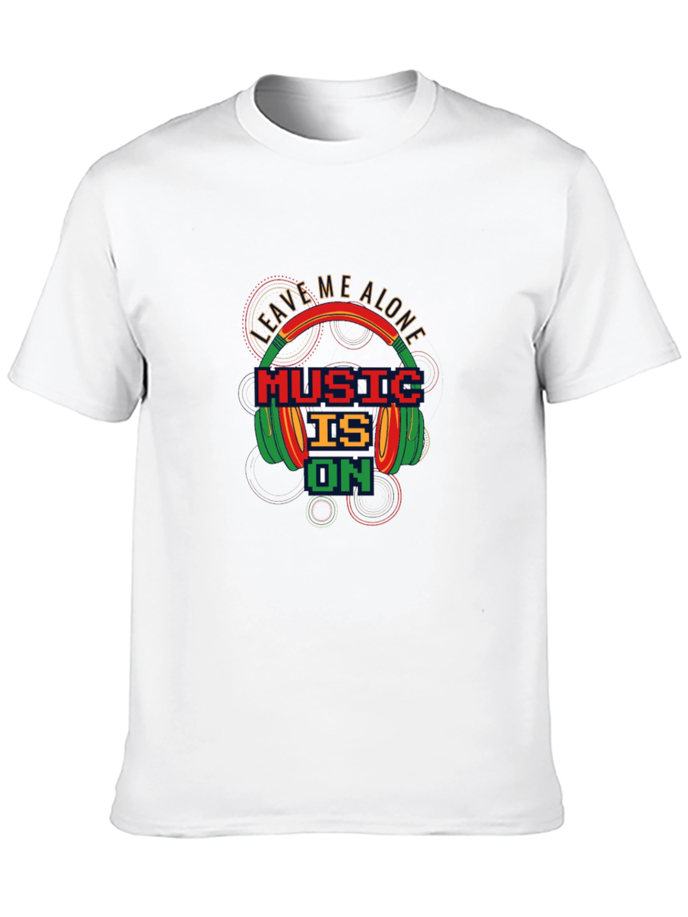 Music Is On - Graphic T-Shirt