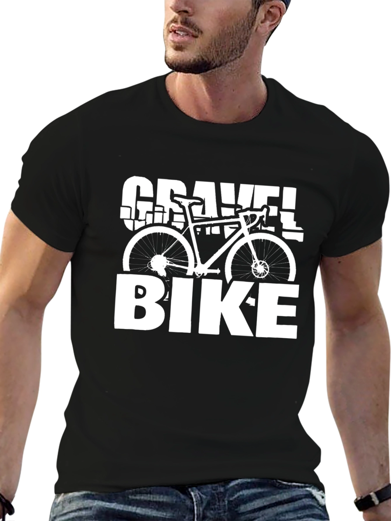 Gravel Bike T-Shirt - Cycling Tee