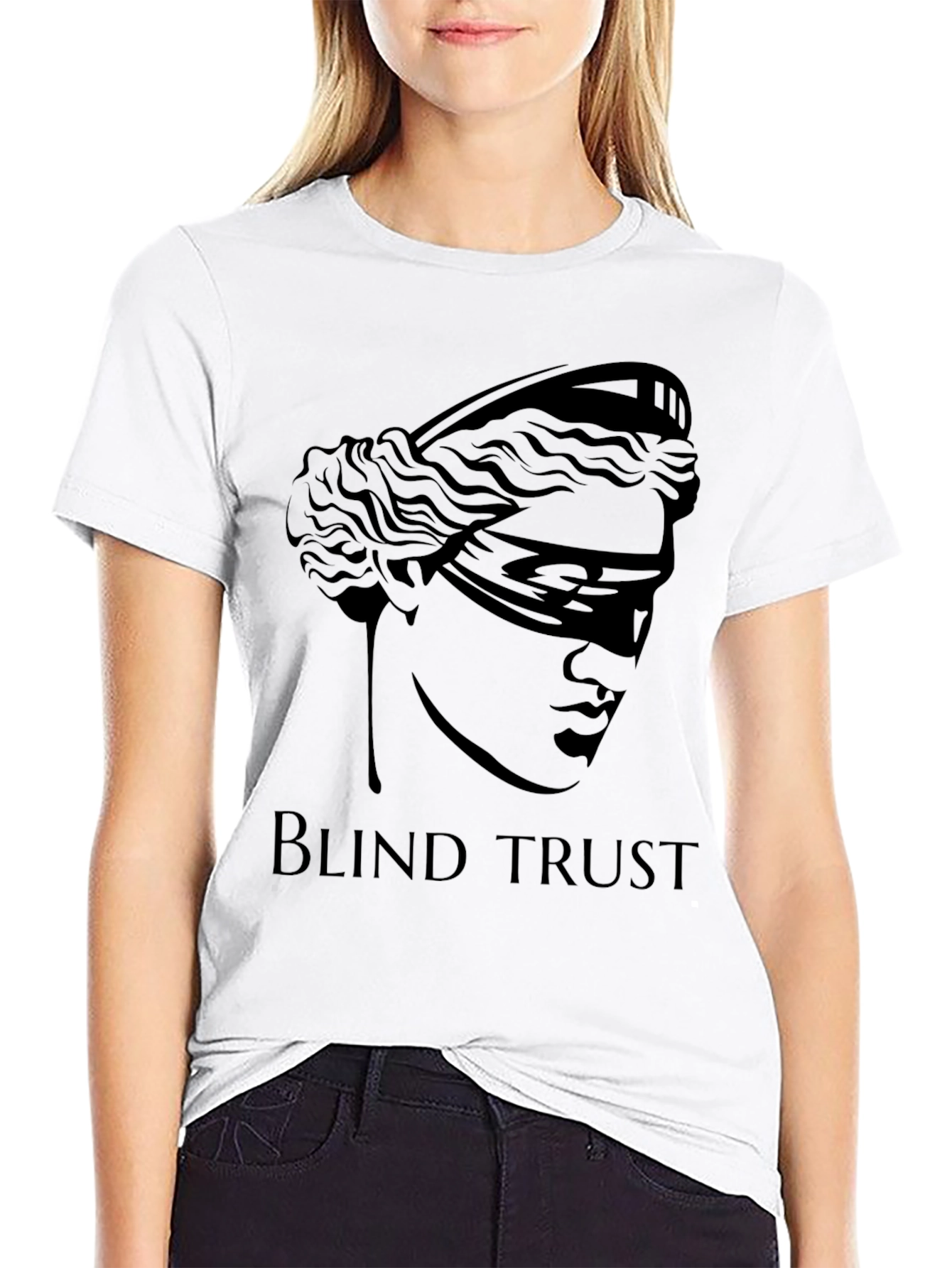 Blind Trust Graphic T-Shirt - Modern Streetwear Tee
