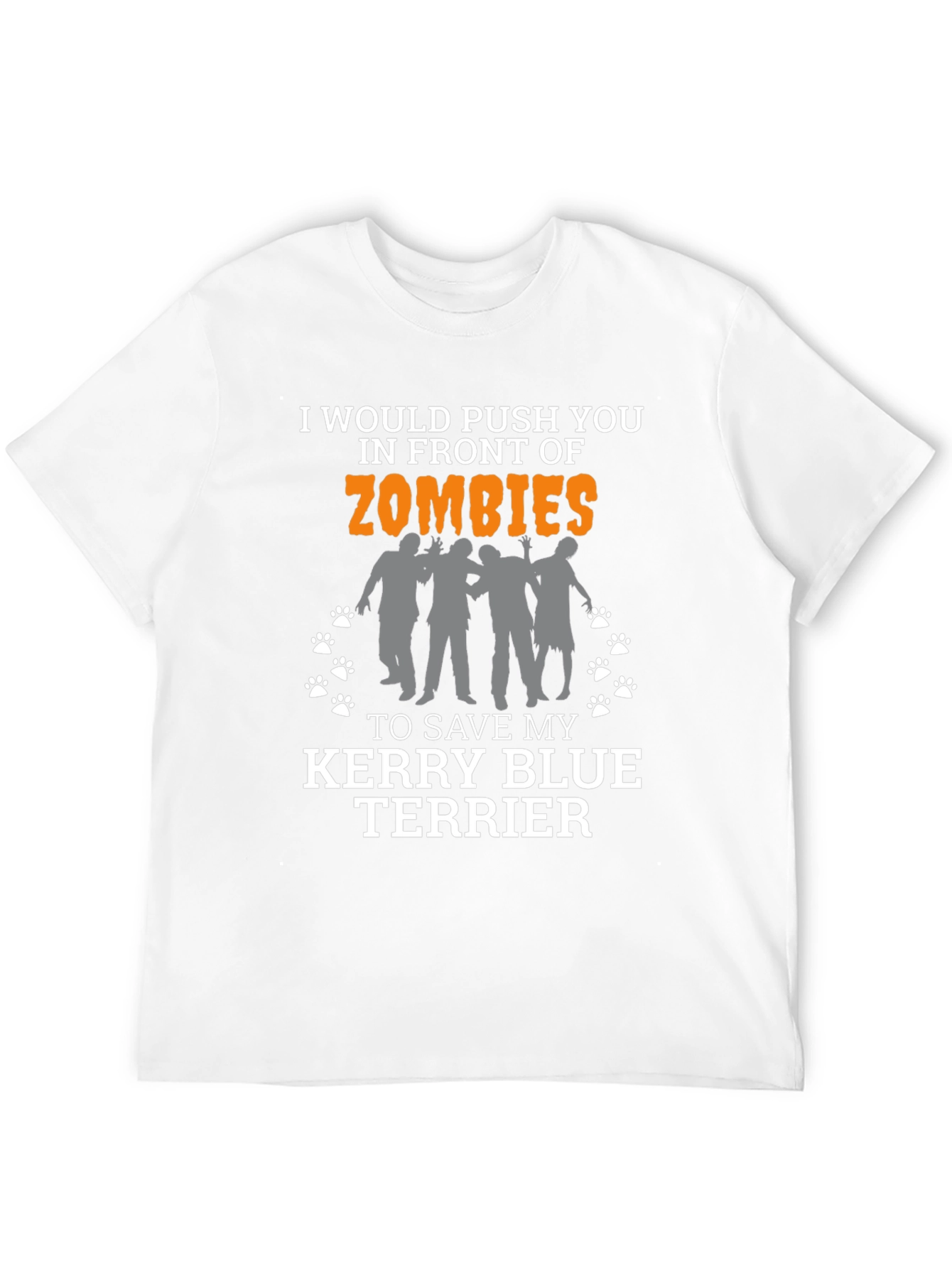 Zombie Kerry Blue Terrier T-Shirt