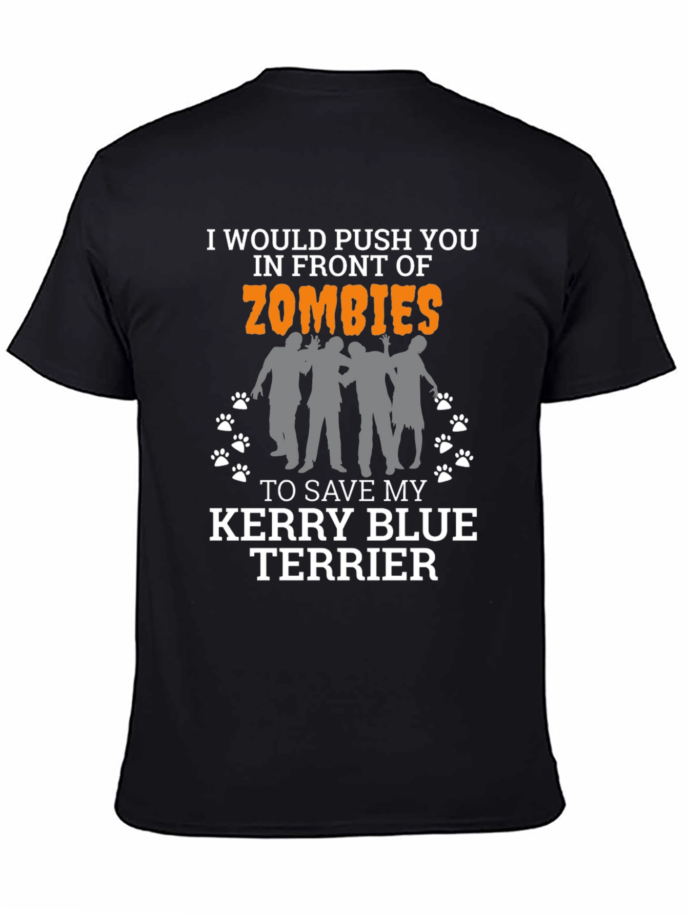 Zombie Kerry Blue Terrier T-Shirt