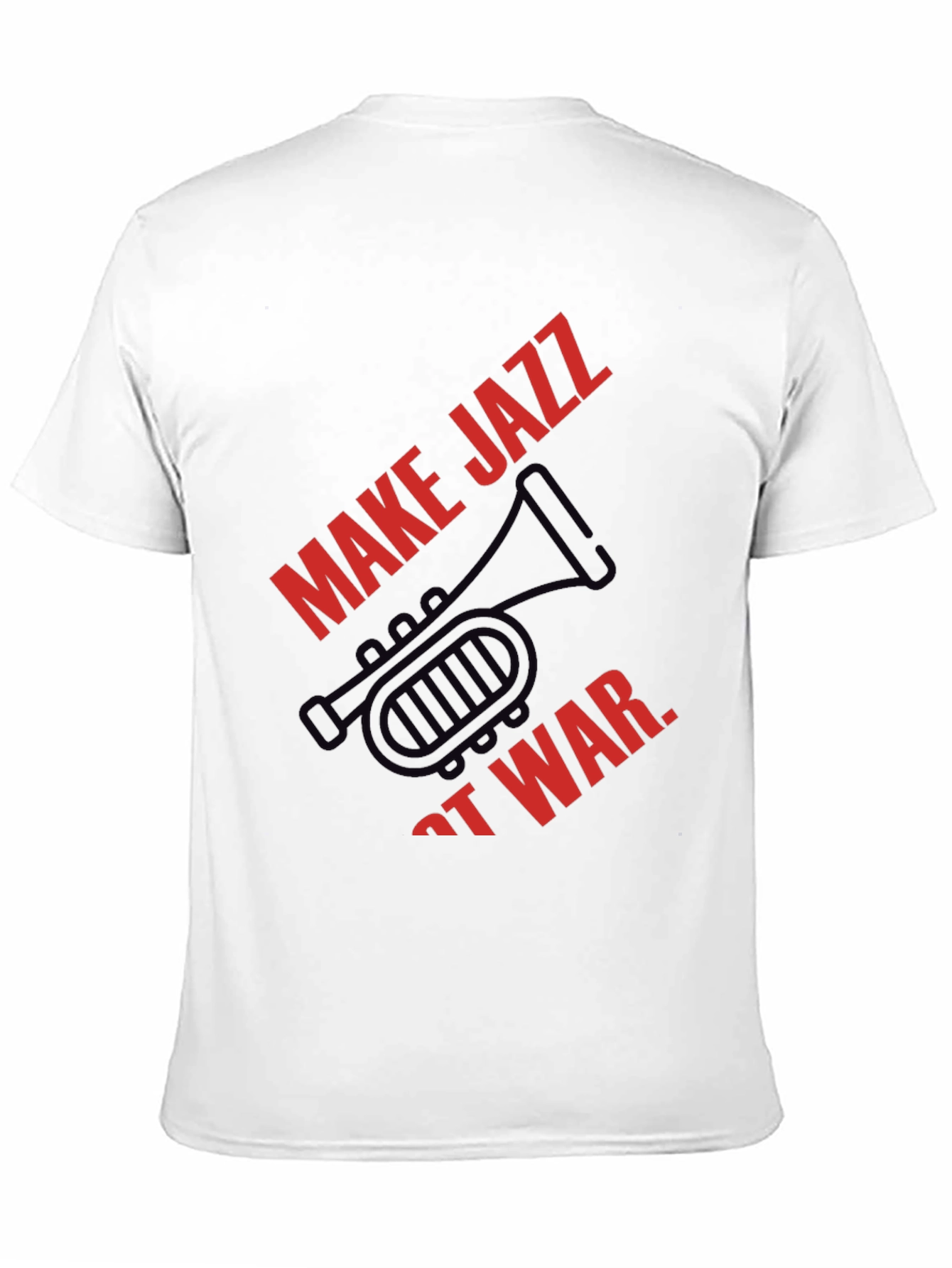 Make Jazz Not War Graphic Tee