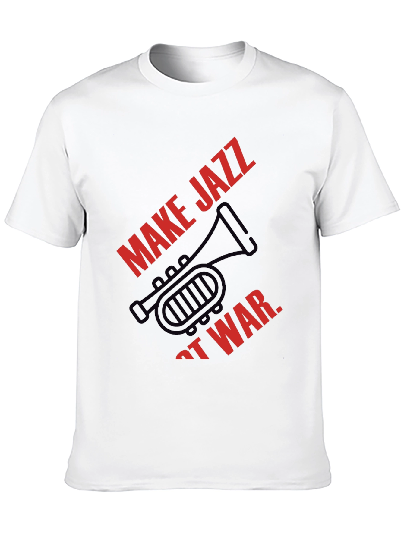 Make Jazz Not War Graphic Tee
