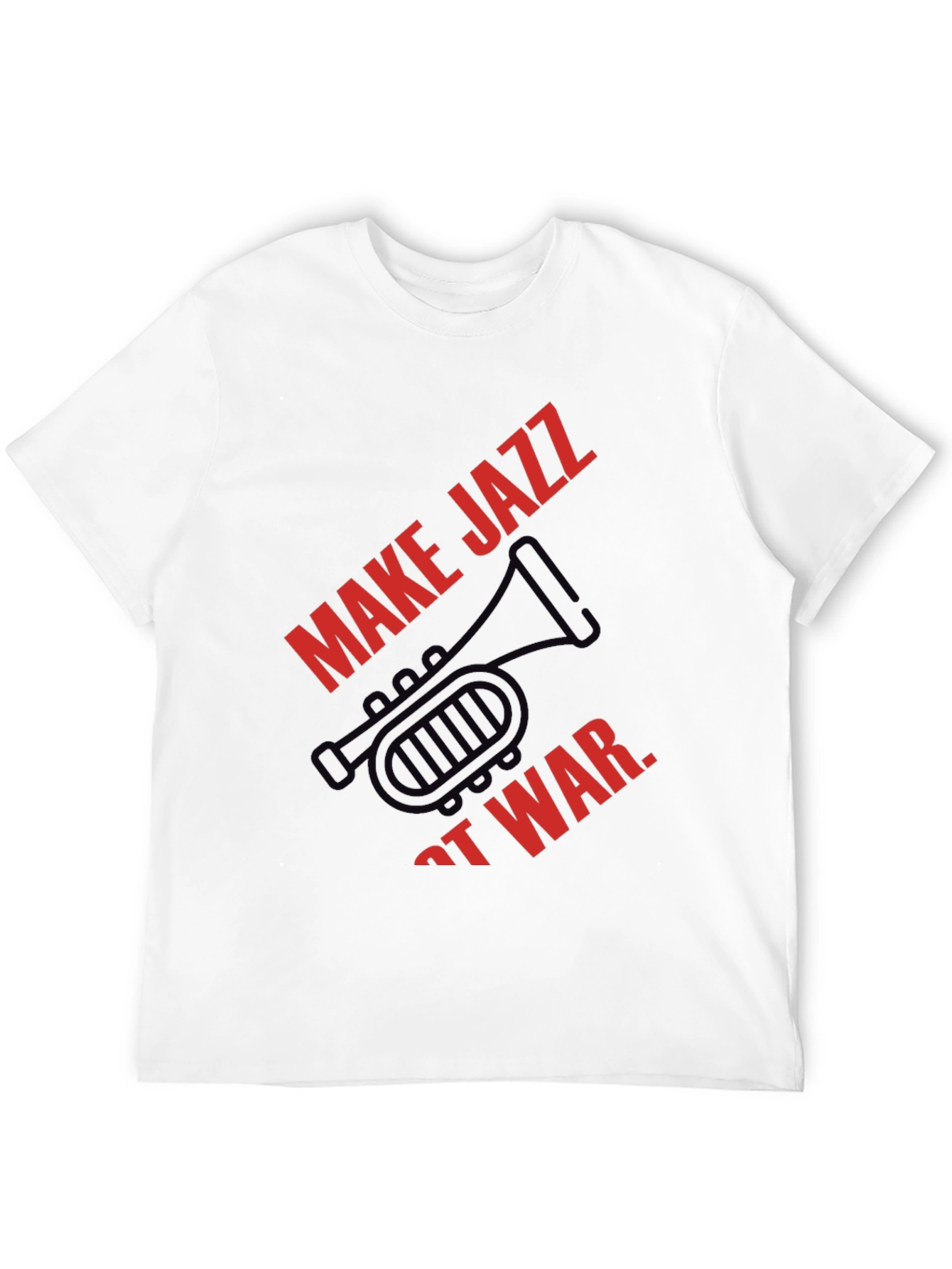 Make Jazz Not War Graphic Tee