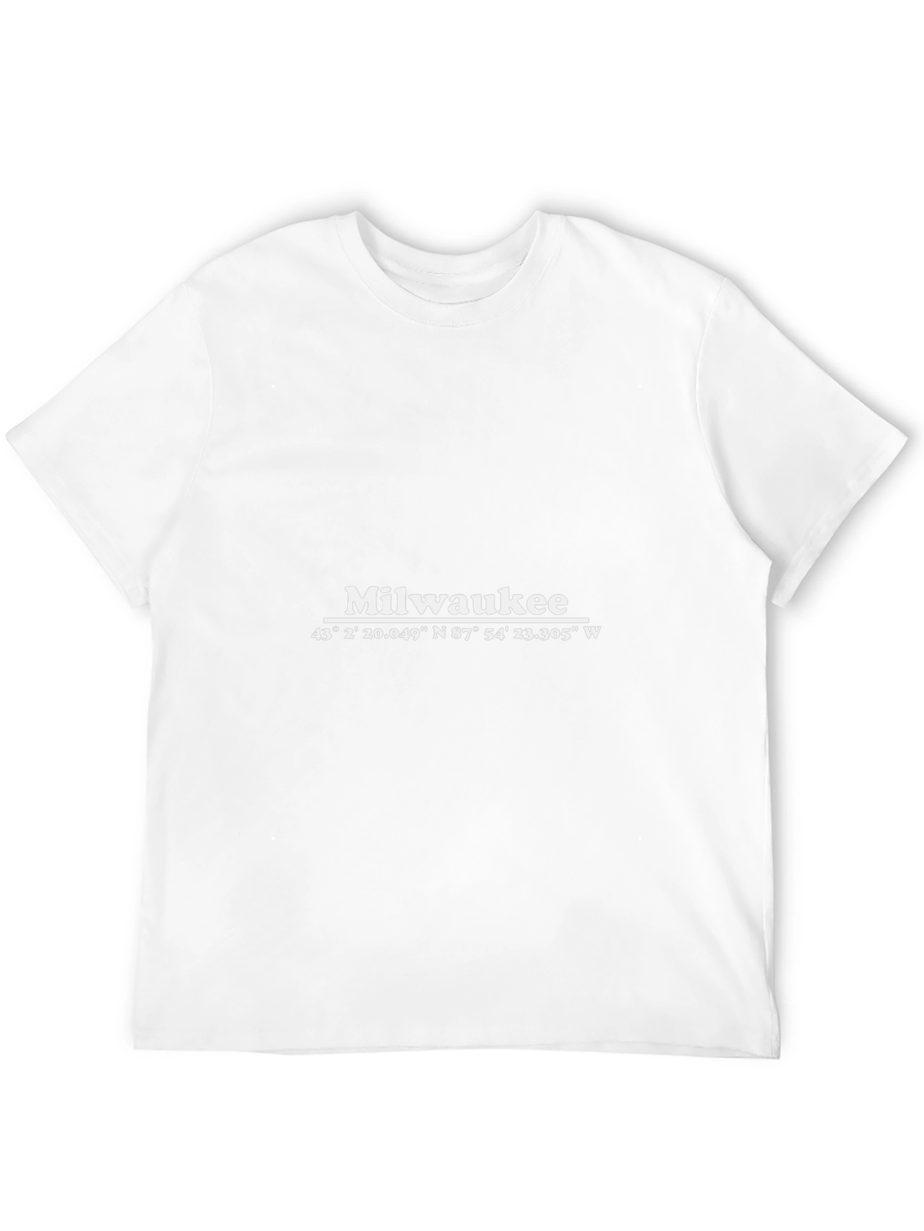 Milwaukee Coordinates T-Shirt - City Pride