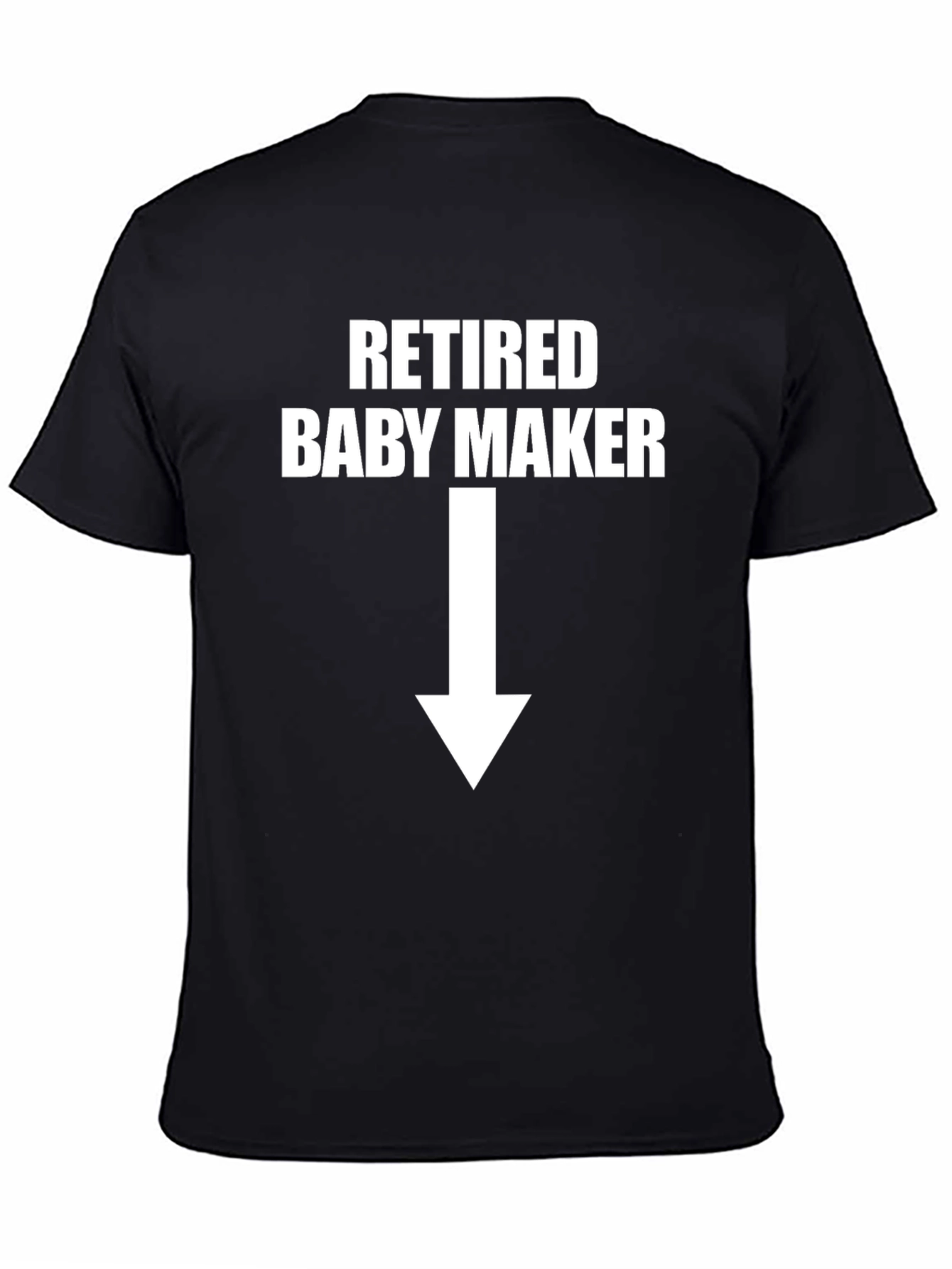 Retired Baby Maker Graphic T-Shirt