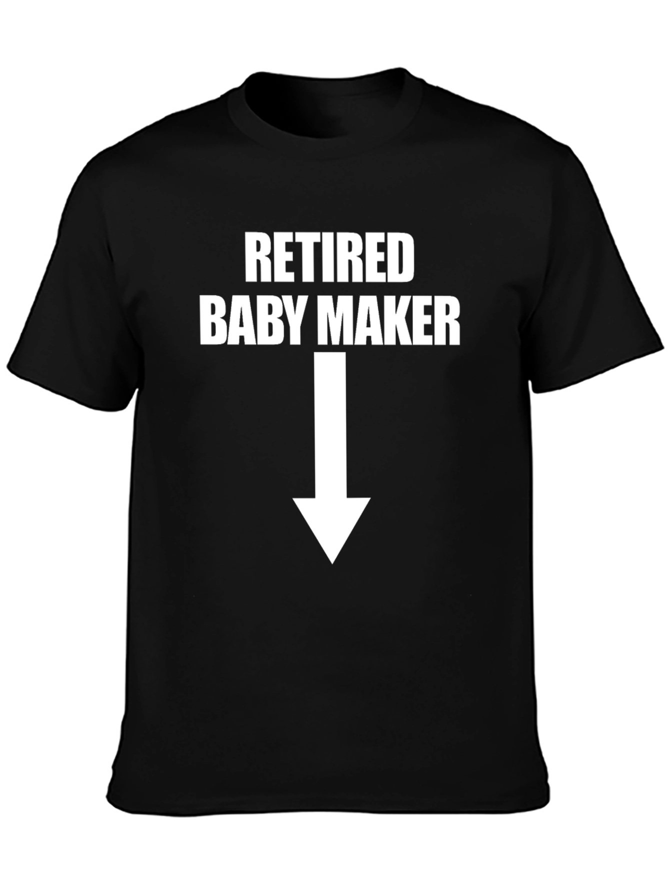Retired Baby Maker Graphic T-Shirt