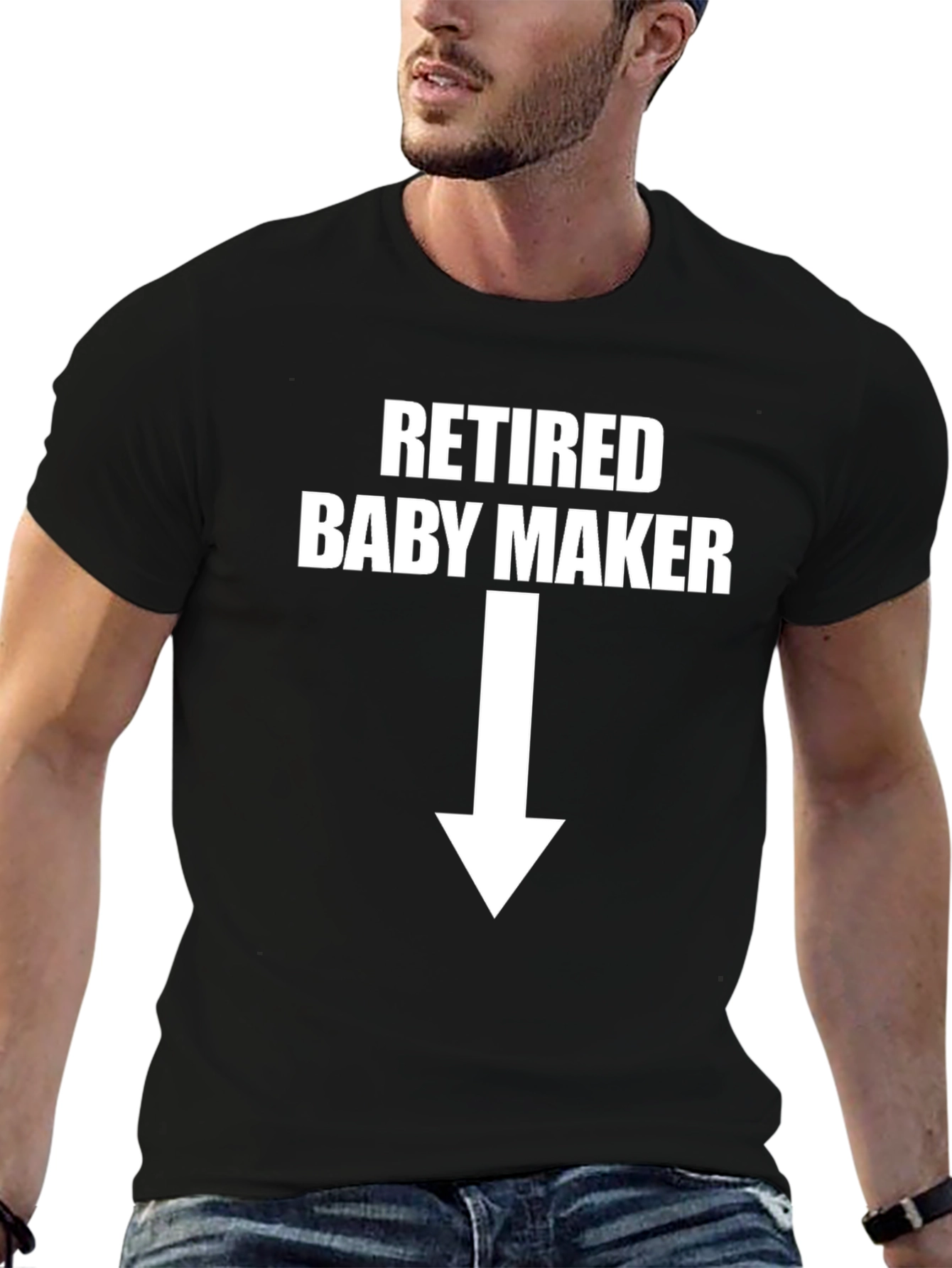 Retired Baby Maker Graphic T-Shirt