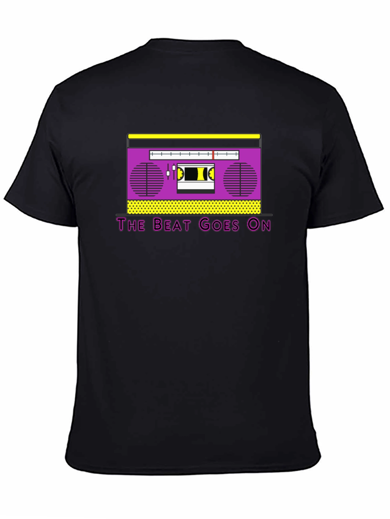 Retro Boombox T-Shirt - The Beat Goes On