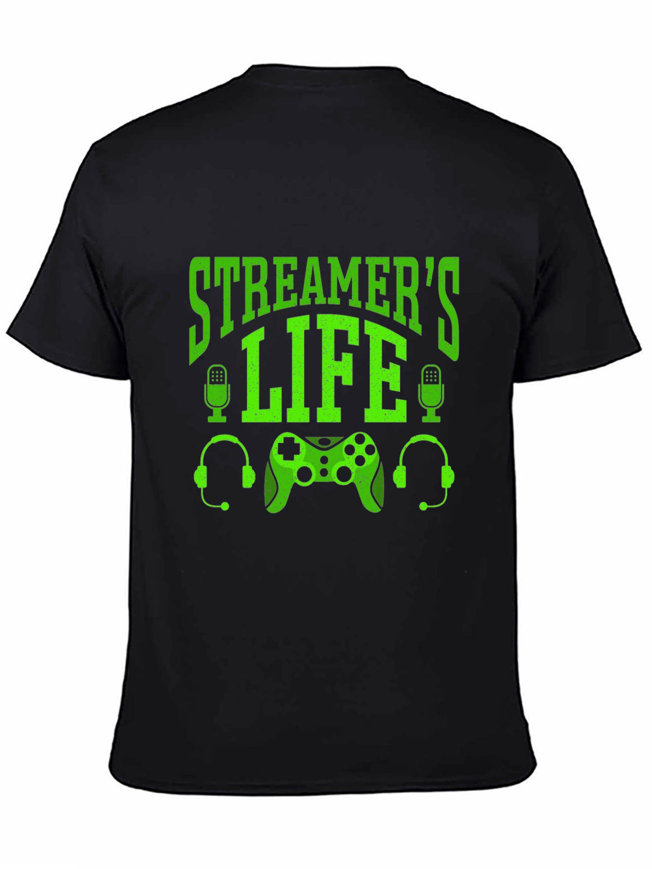 Streamers Life Gaming T-Shirt - Black