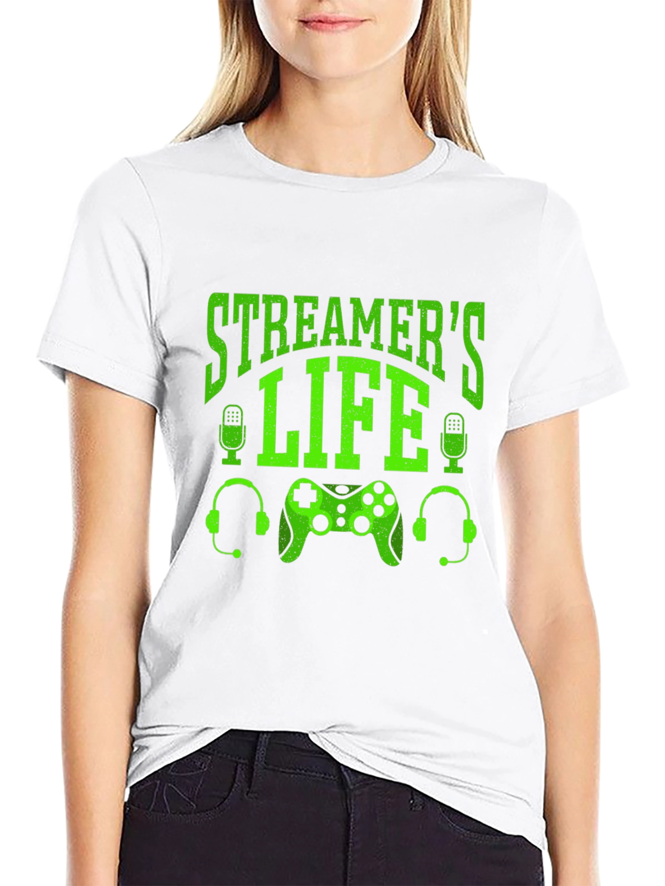 Streamers Life Gaming T-Shirt - Black