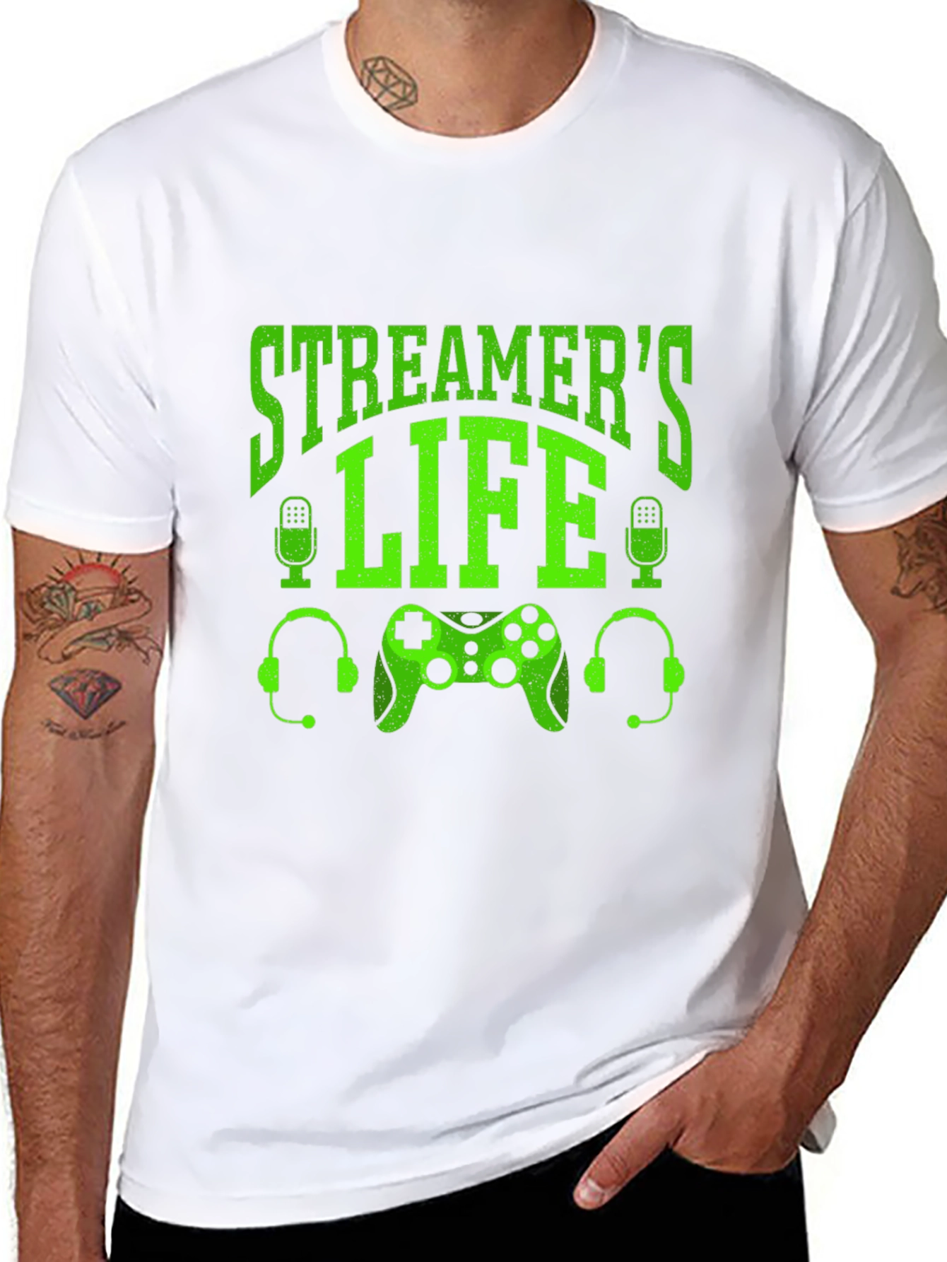 Streamers Life Gaming T-Shirt - Black