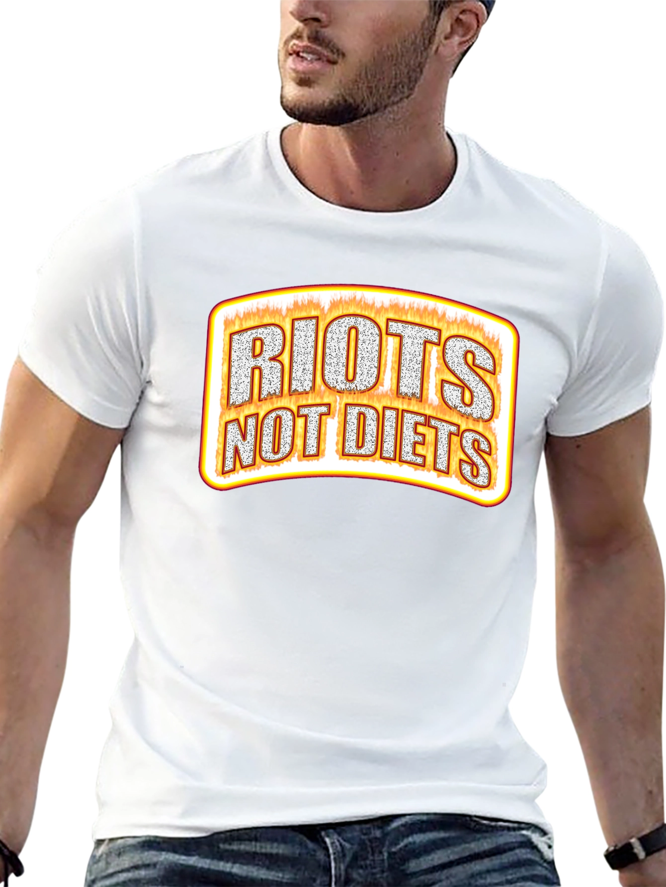 Riots Not Diets Graphic T-Shirt