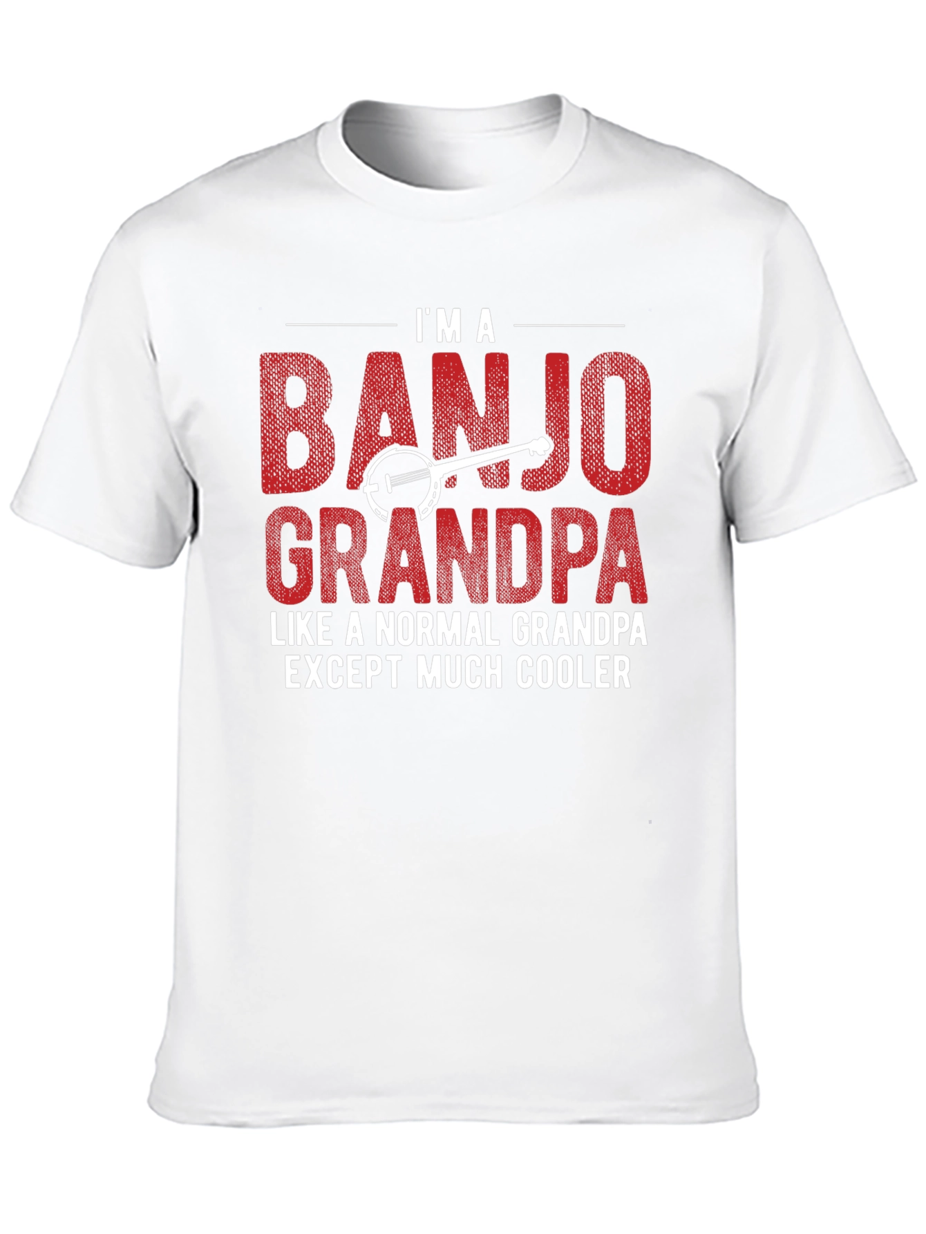 Banjo Grandpa T-Shirt - Cooler Than Normal!