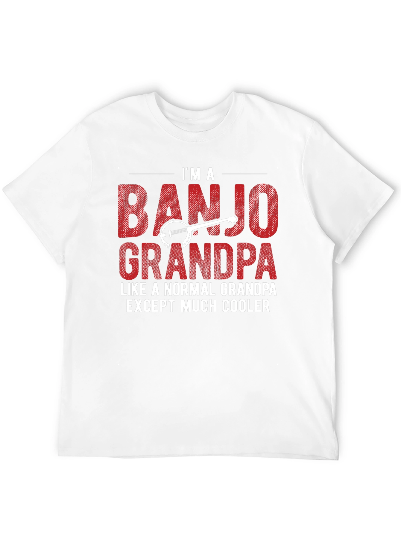 Banjo Grandpa T-Shirt - Cooler Than Normal!