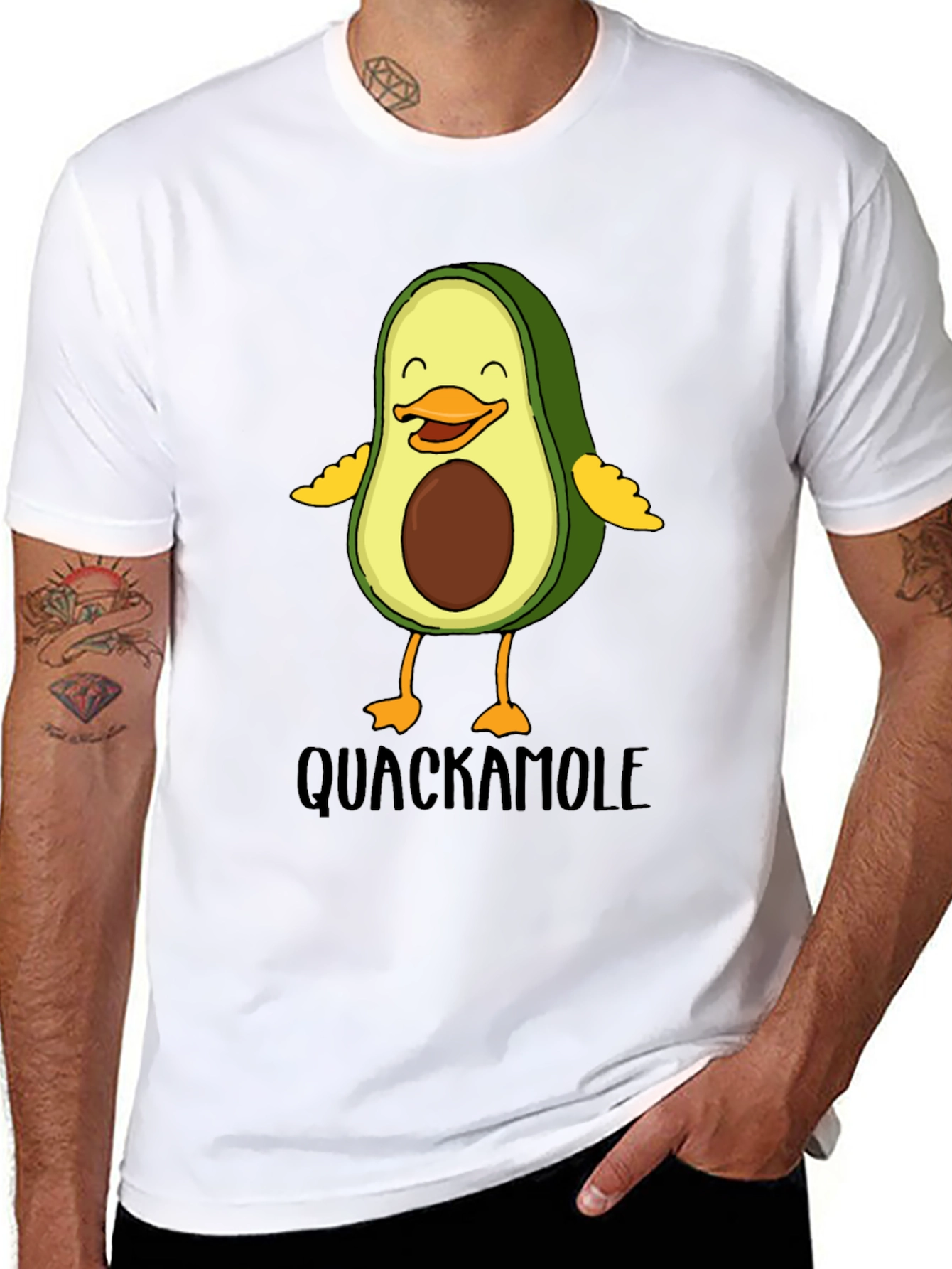 Quackamole Avocado Duck T-Shirt