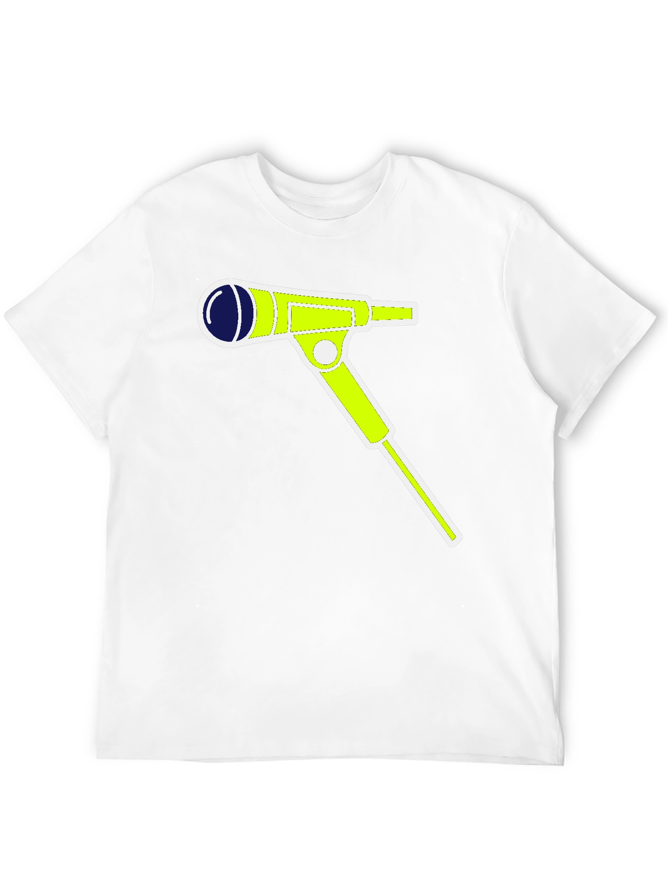 Microphone Graphic Black Tee