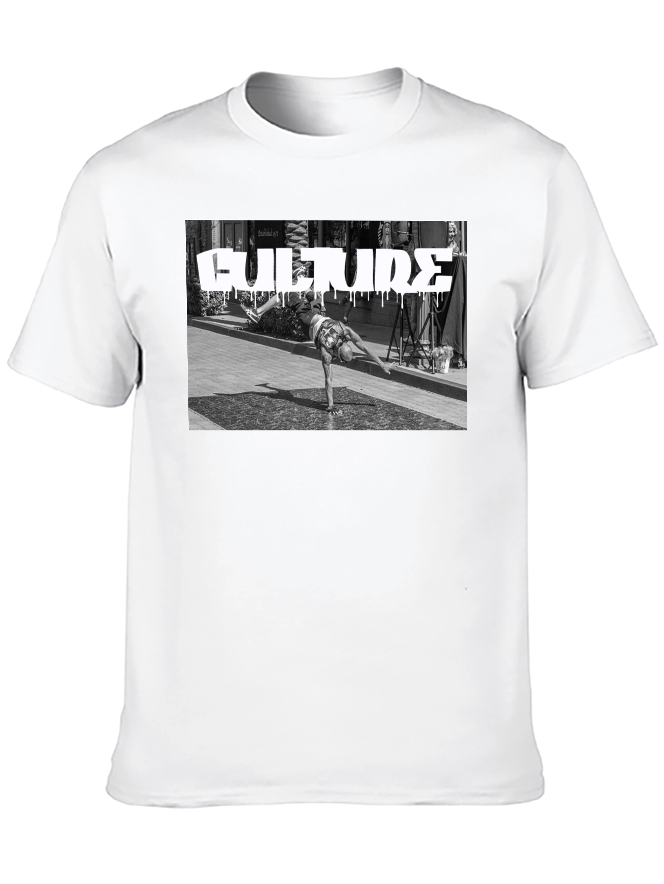 Culture Streetwear Graphic Tee - Black