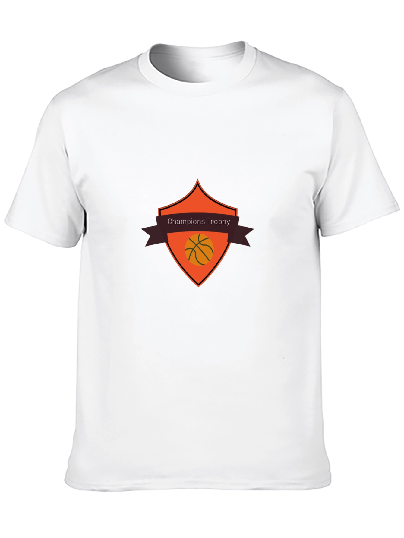 Champions Trophy Basketball Graphic T-Shirt