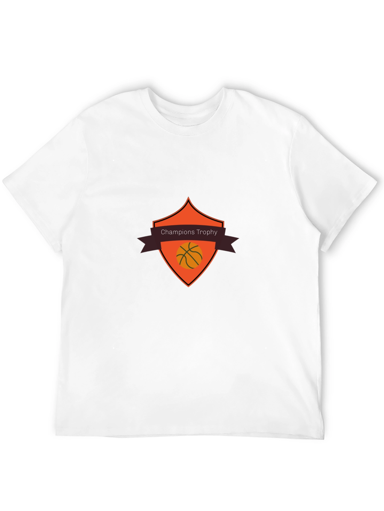 Champions Trophy Basketball Graphic T-Shirt