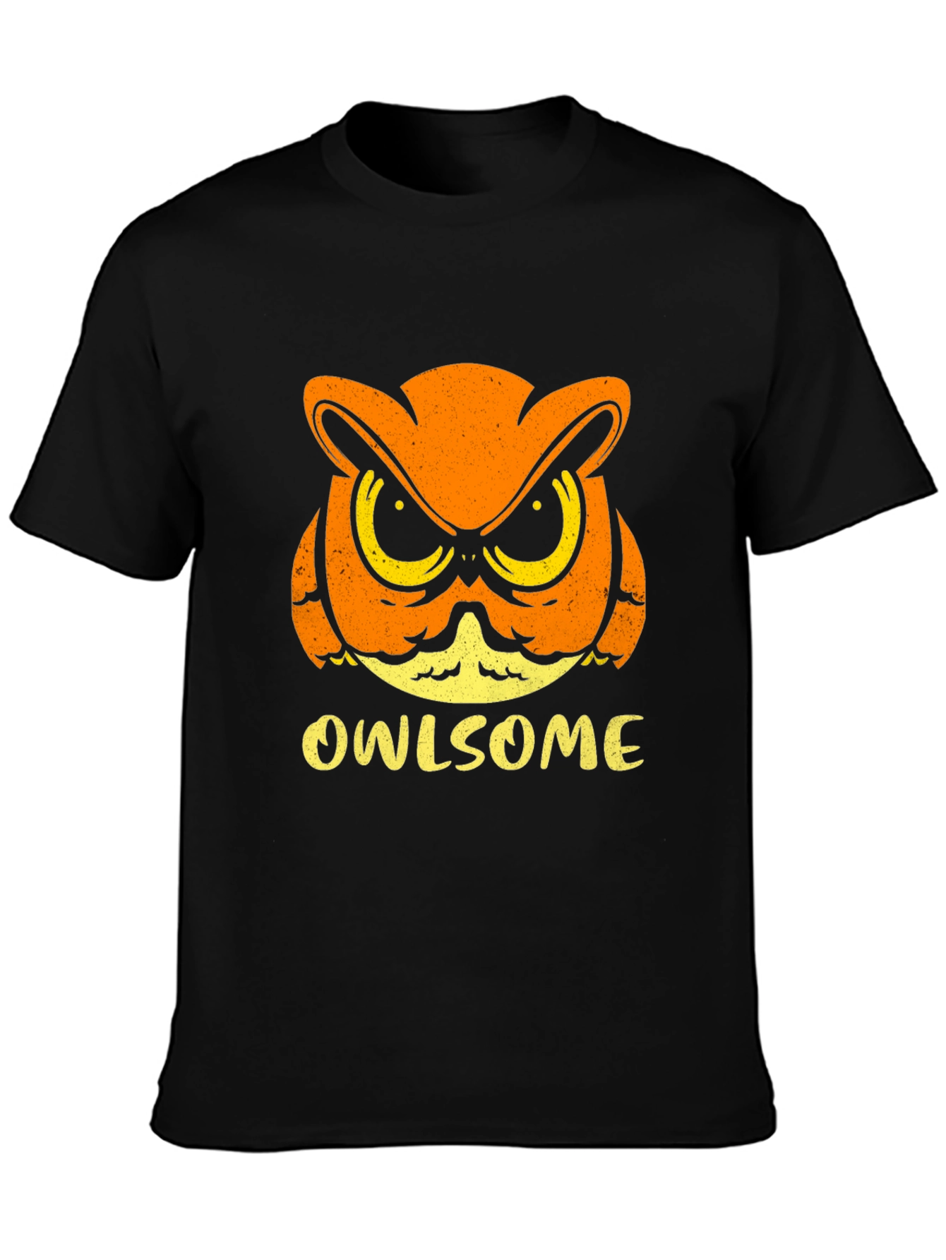 Owl-some Black Graphic Tee