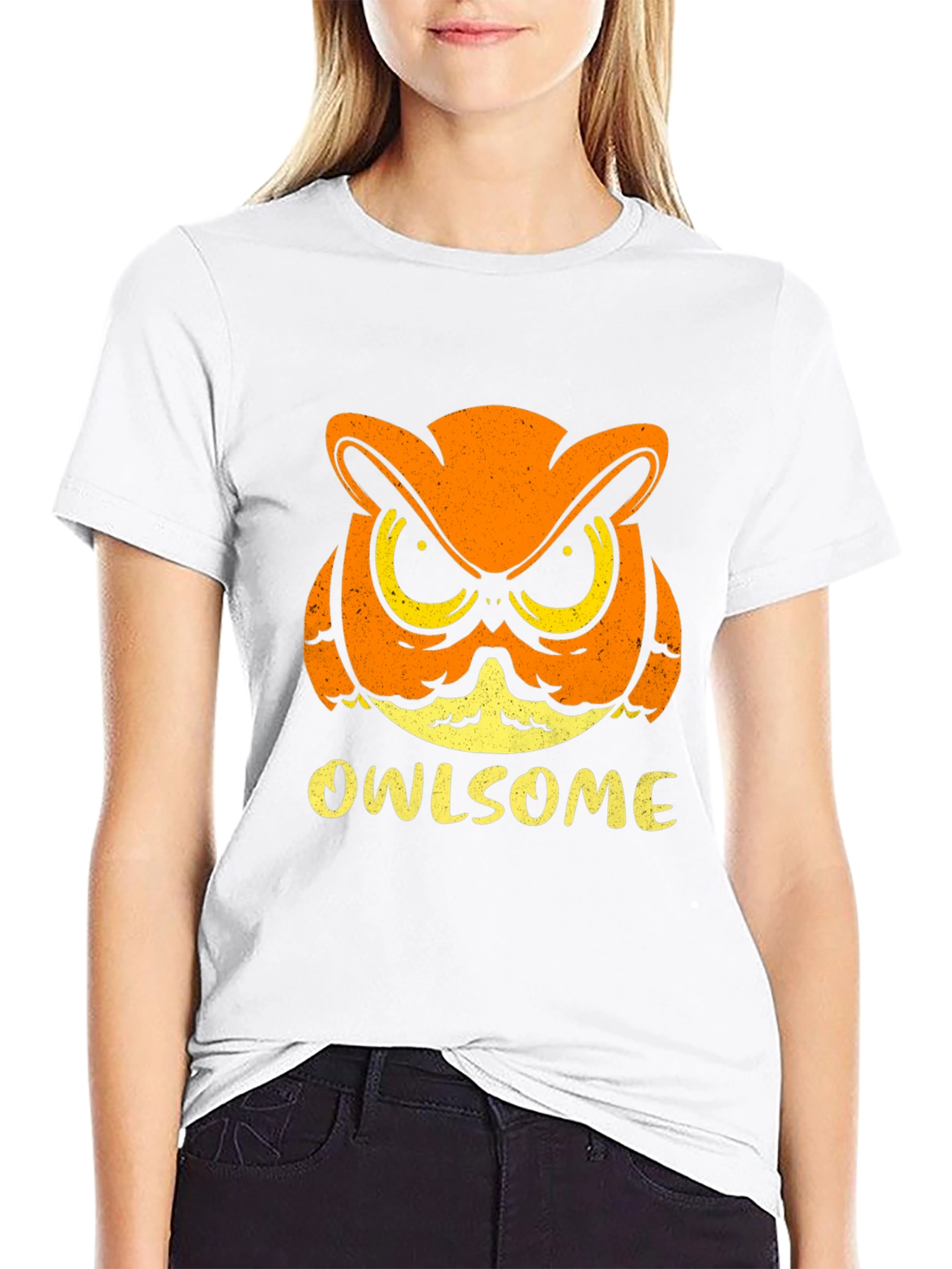 Owl-some Black Graphic Tee