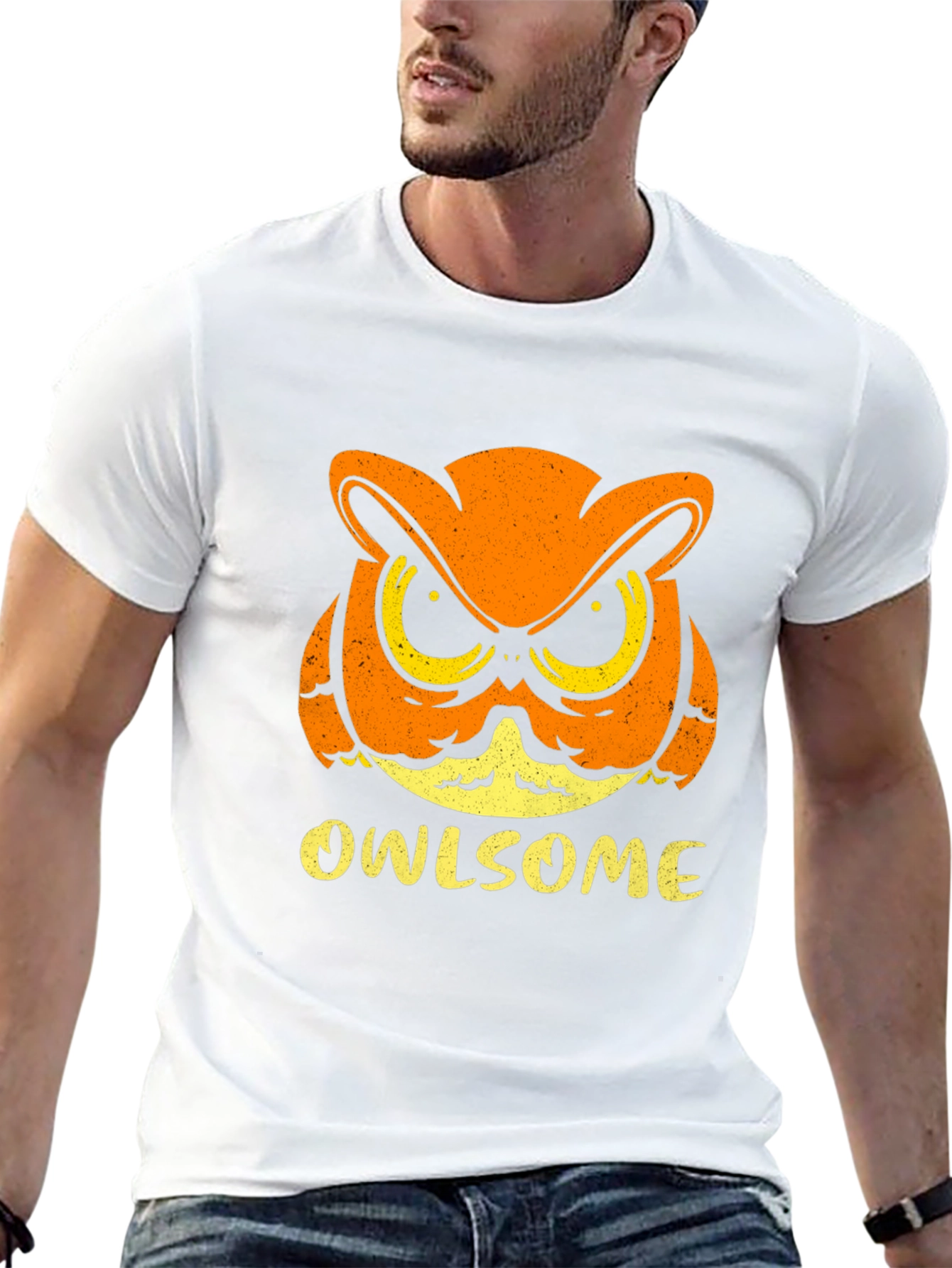 Owl-some Black Graphic Tee