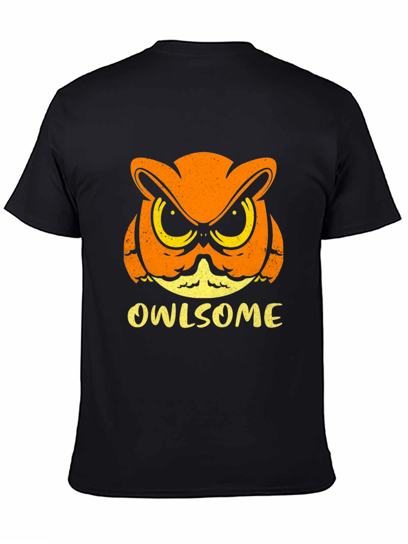 Owl-some Black Graphic Tee