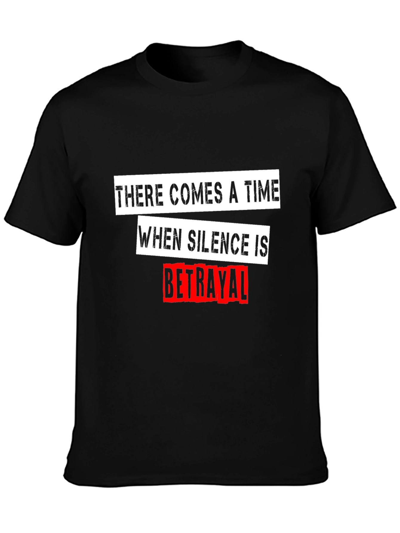 Silence is Betrayal Graphic Tee - Menswear