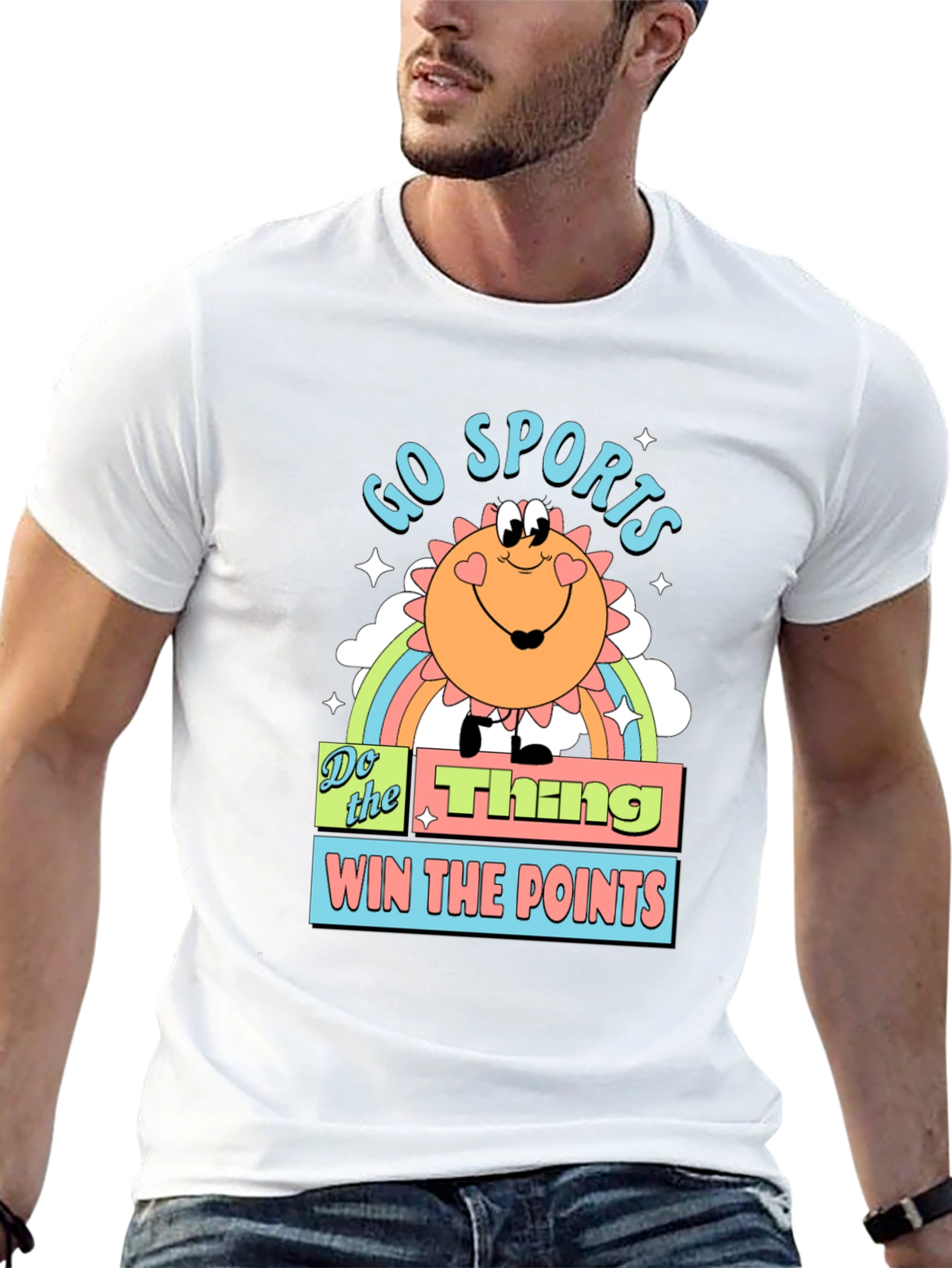 Go Sports Graphic T-Shirt