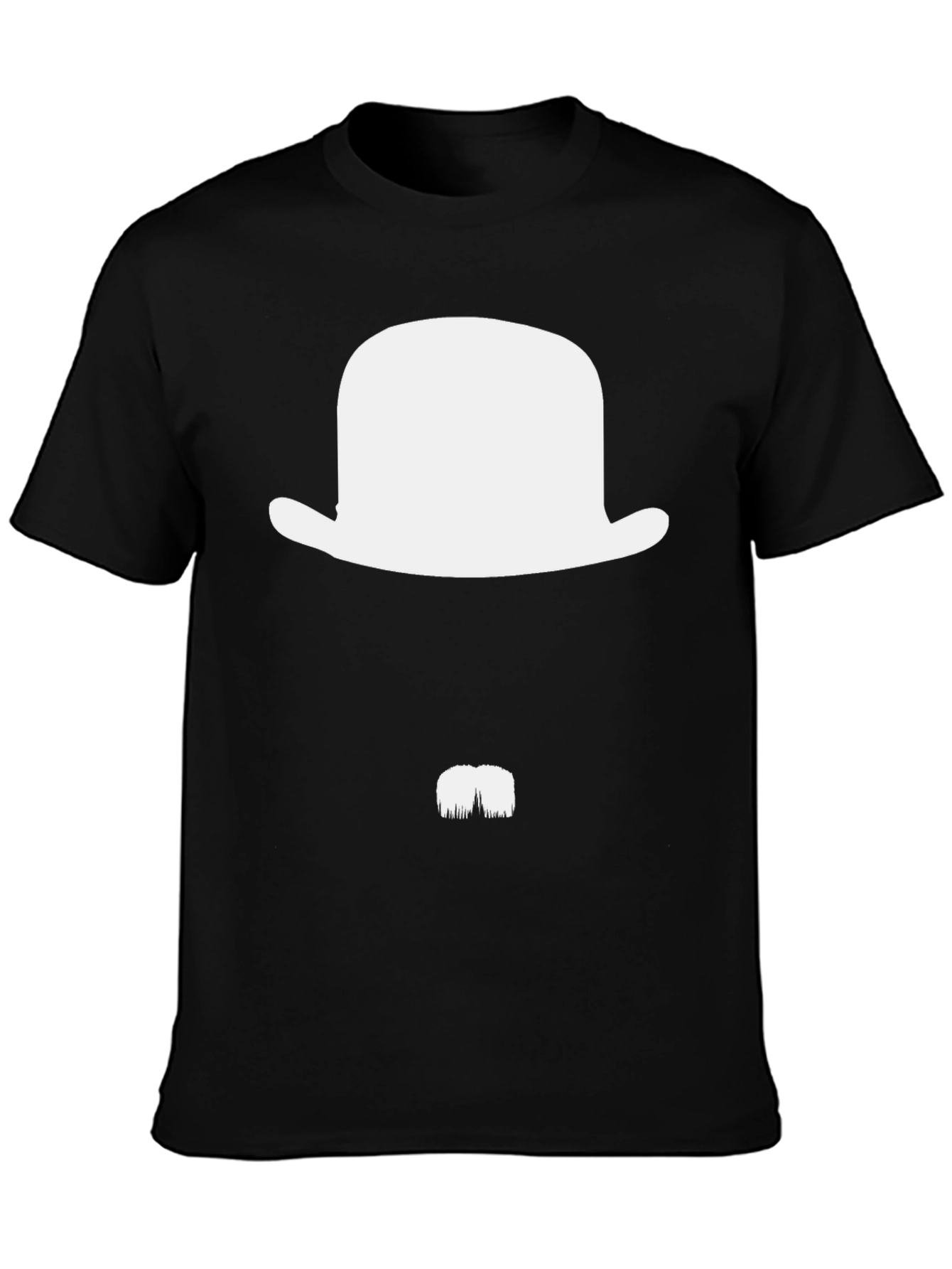 Chaplin Style T-Shirt - Classic Black