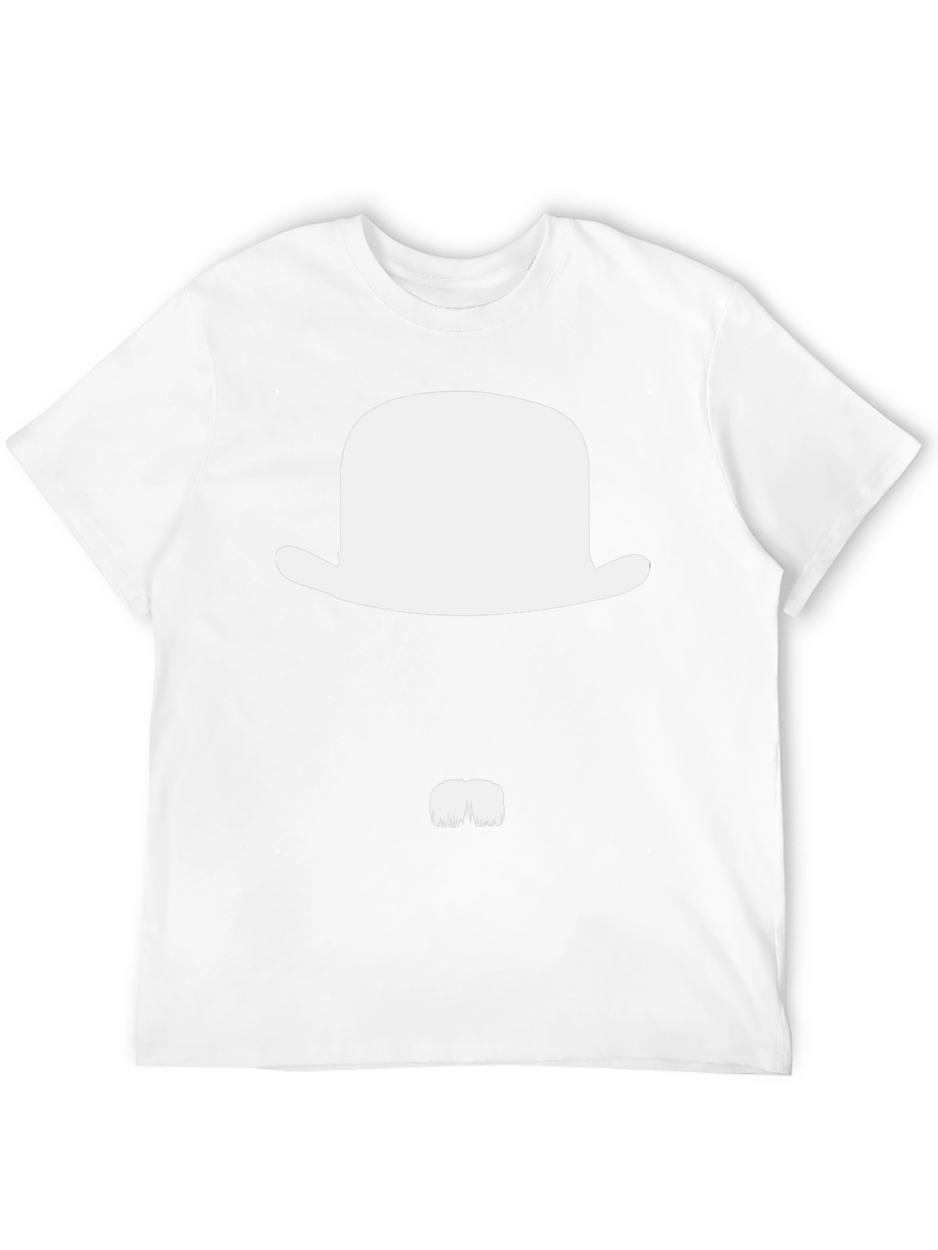 Chaplin Style T-Shirt - Classic Black