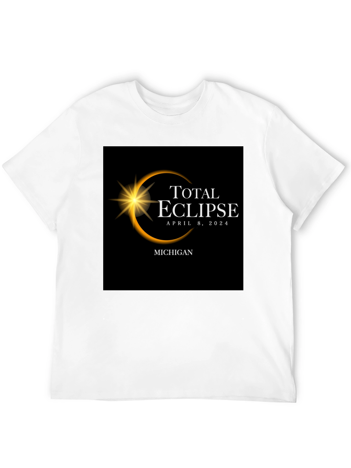 Total Eclipse April 8 2024 Michigan T-Shirt