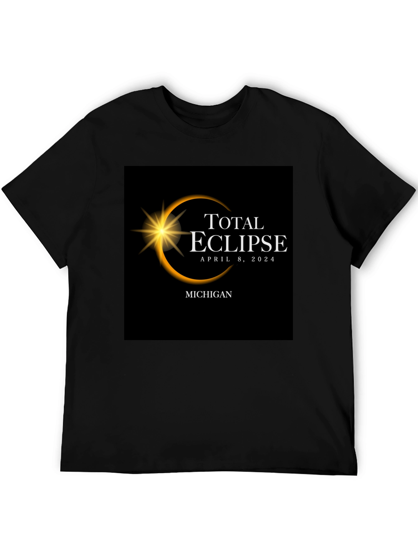 Total Eclipse April 8 2024 Michigan T-Shirt
