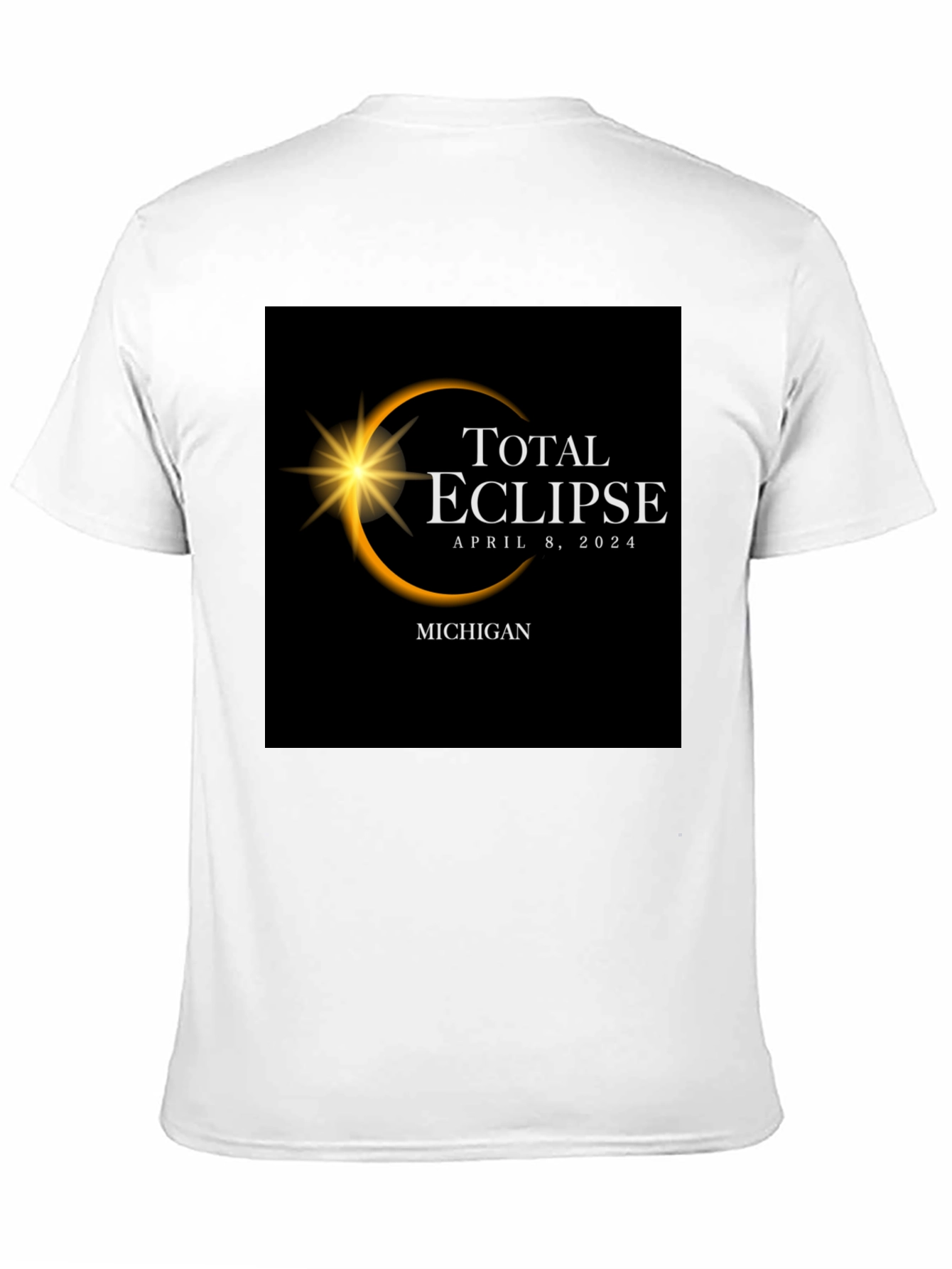 Total Eclipse April 8 2024 Michigan T-Shirt