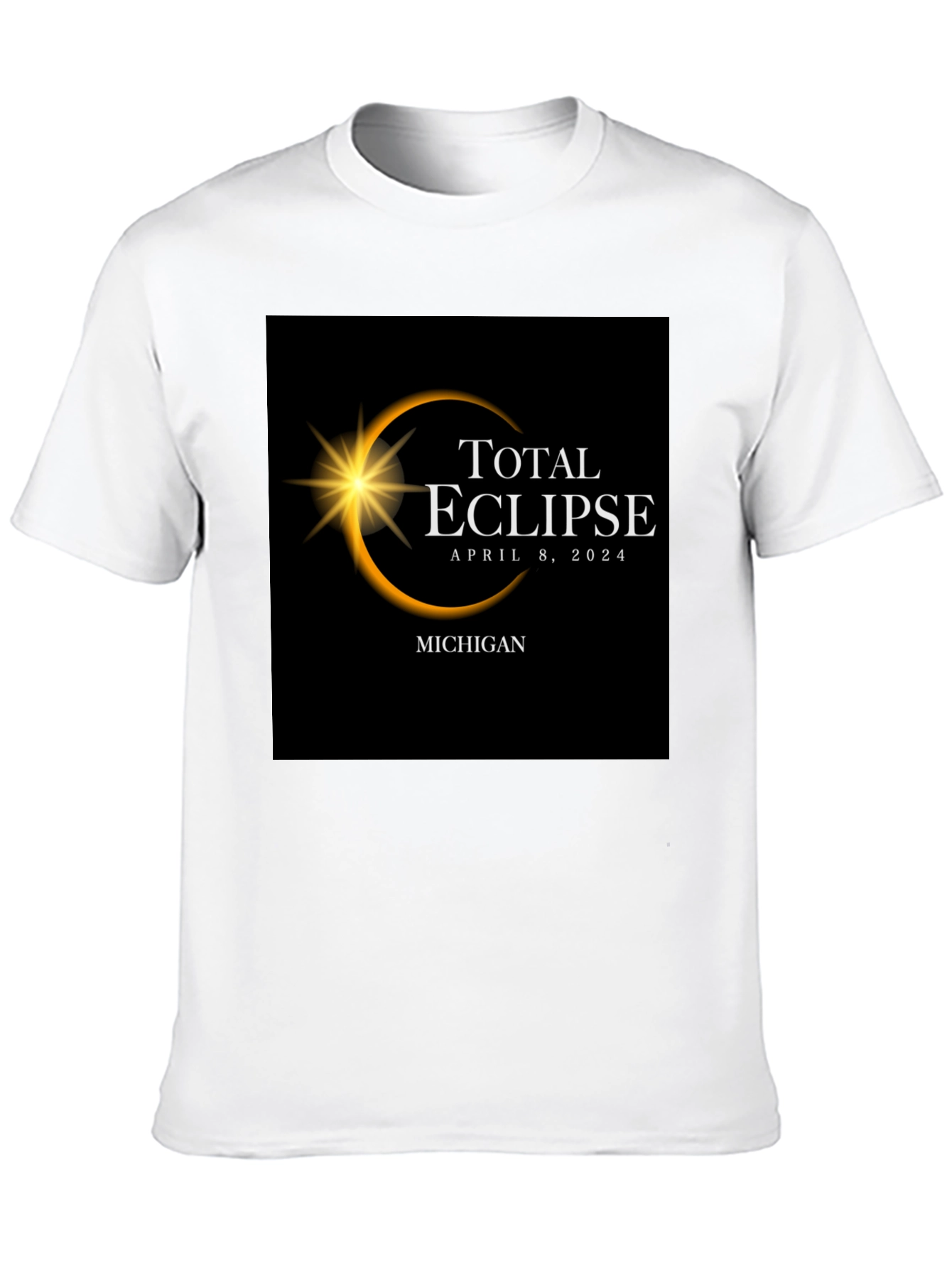 Total Eclipse April 8 2024 Michigan T-Shirt