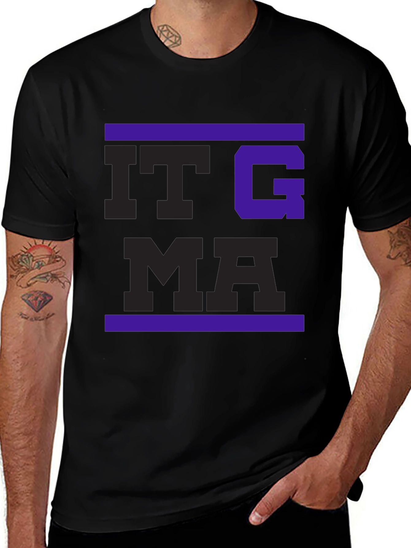 IT G MA Graphic Tee - Bold Statement Shirt