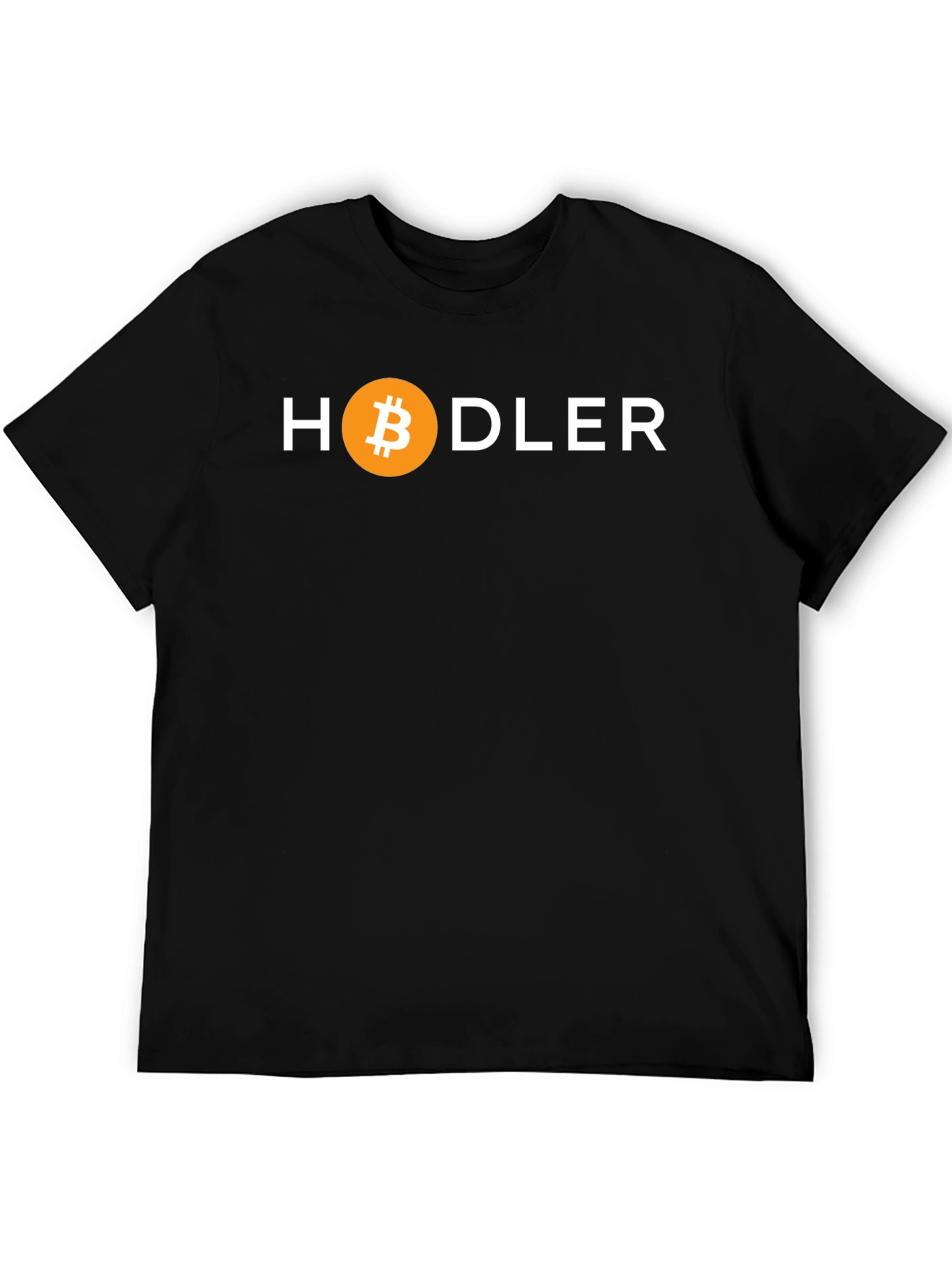 HODLER Bitcoin Crypto T-Shirt - Black