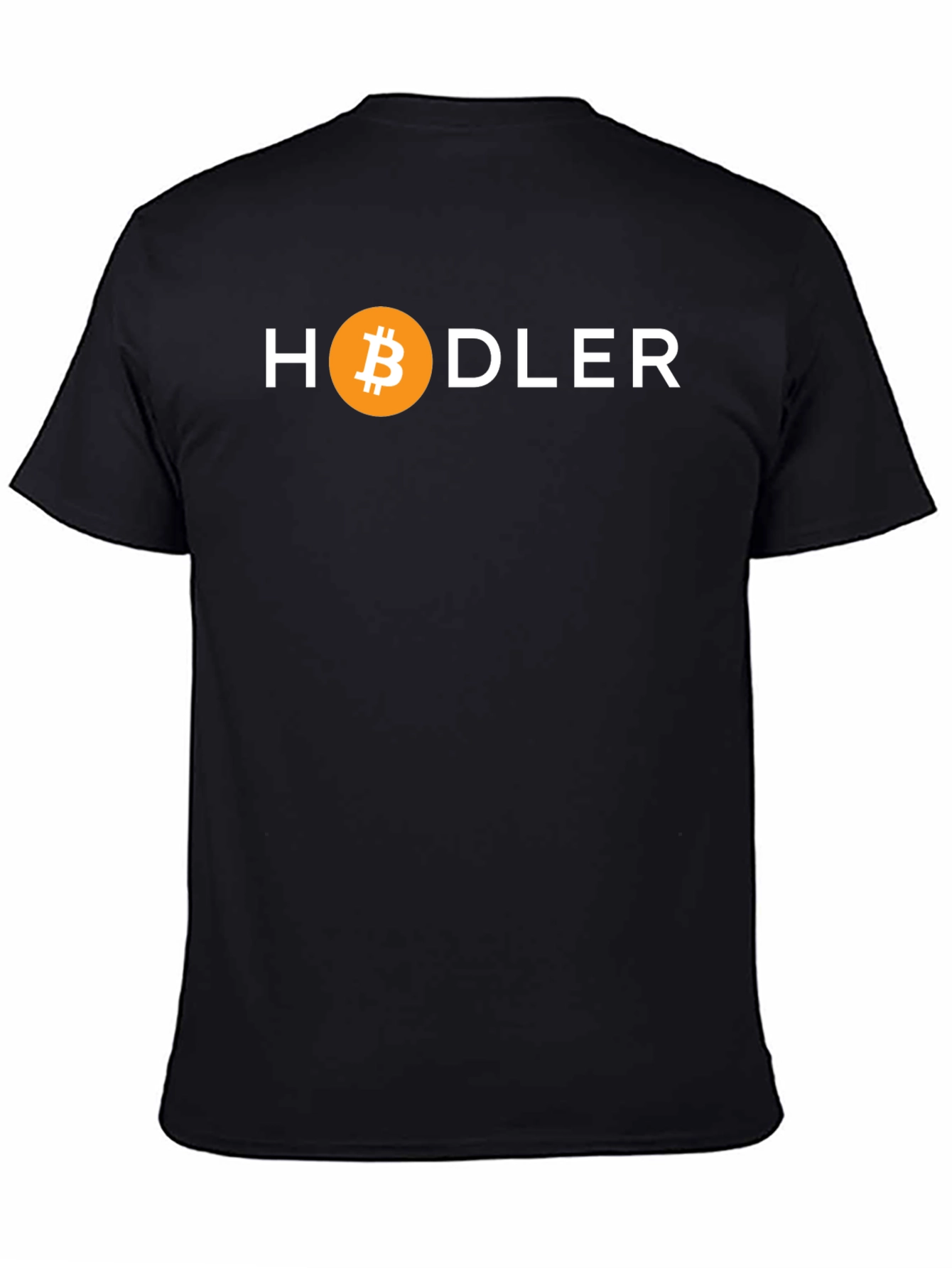 HODLER Bitcoin Crypto T-Shirt - Black