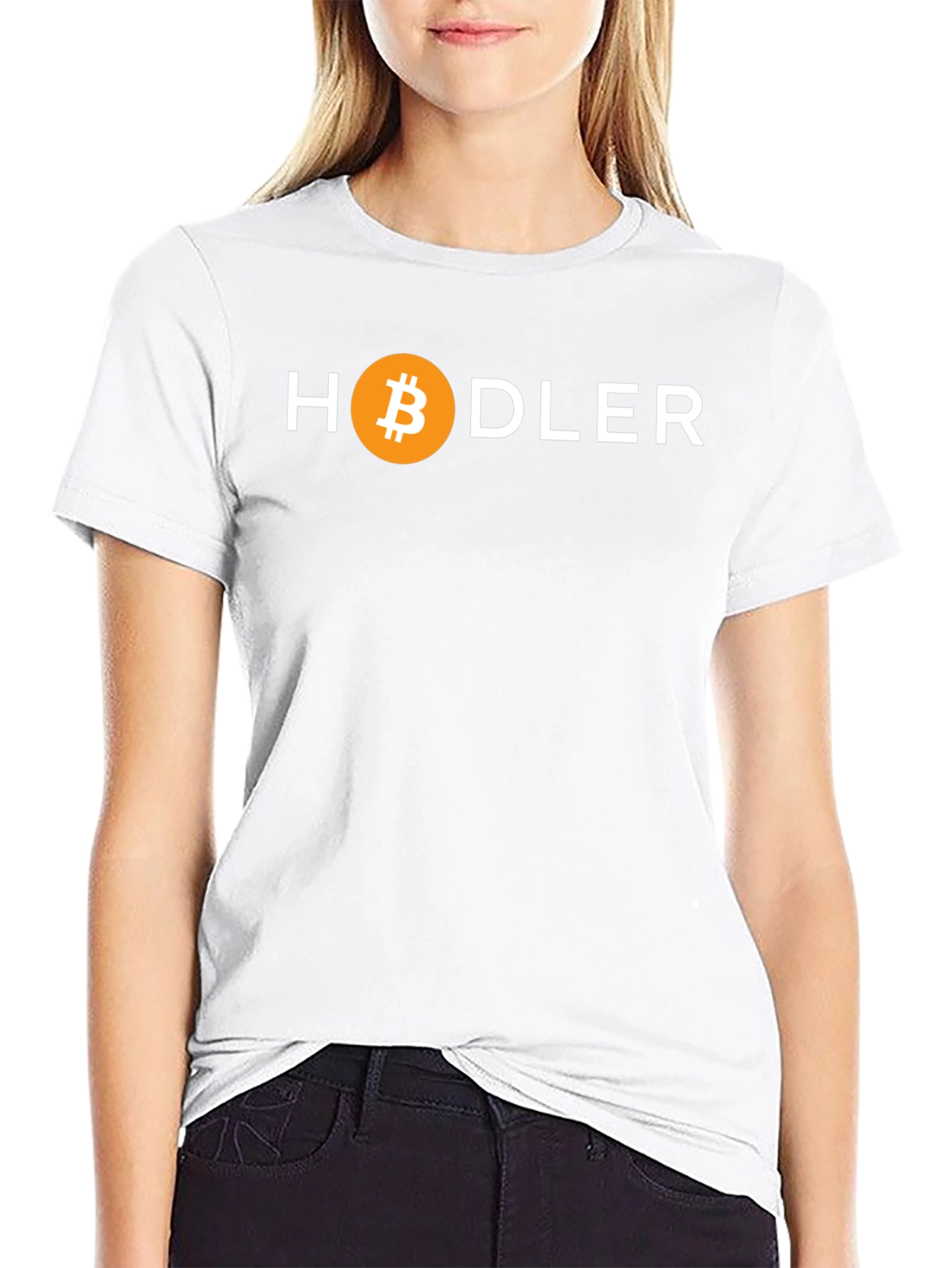 HODLER Bitcoin Crypto T-Shirt - Black