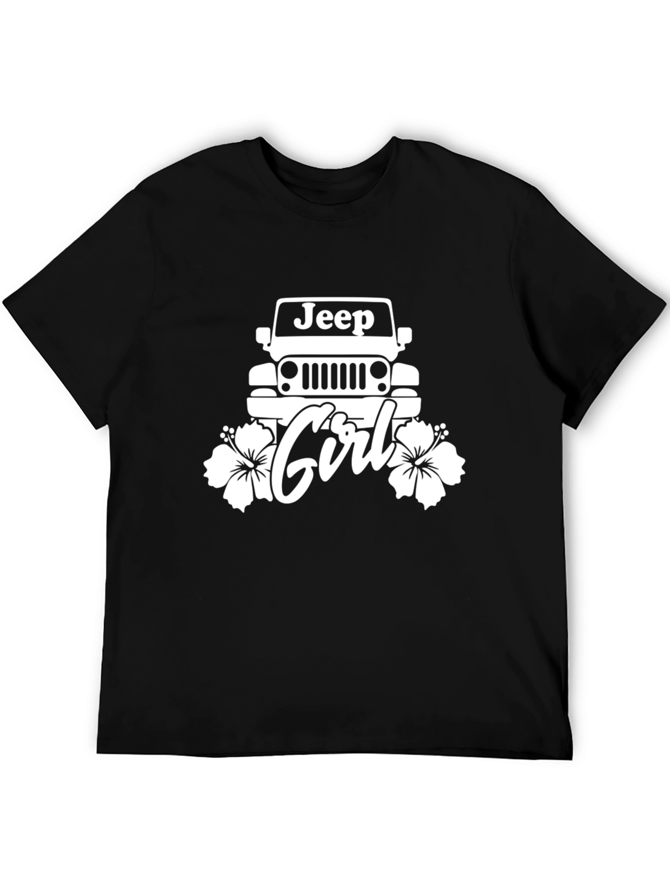 Jeep Girl Graphic T-Shirt - Black