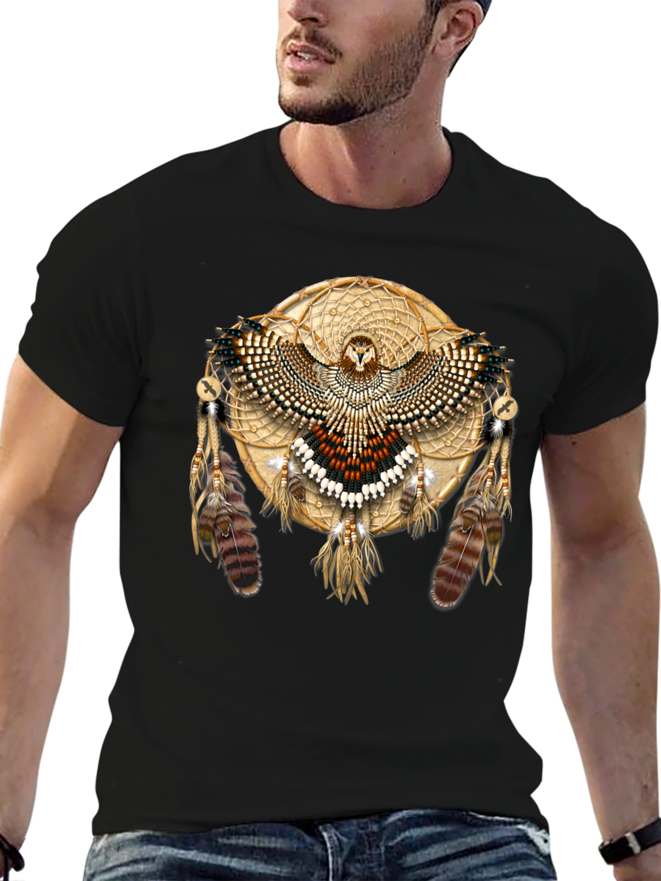 Owl Dreamcatcher Graphic Tee