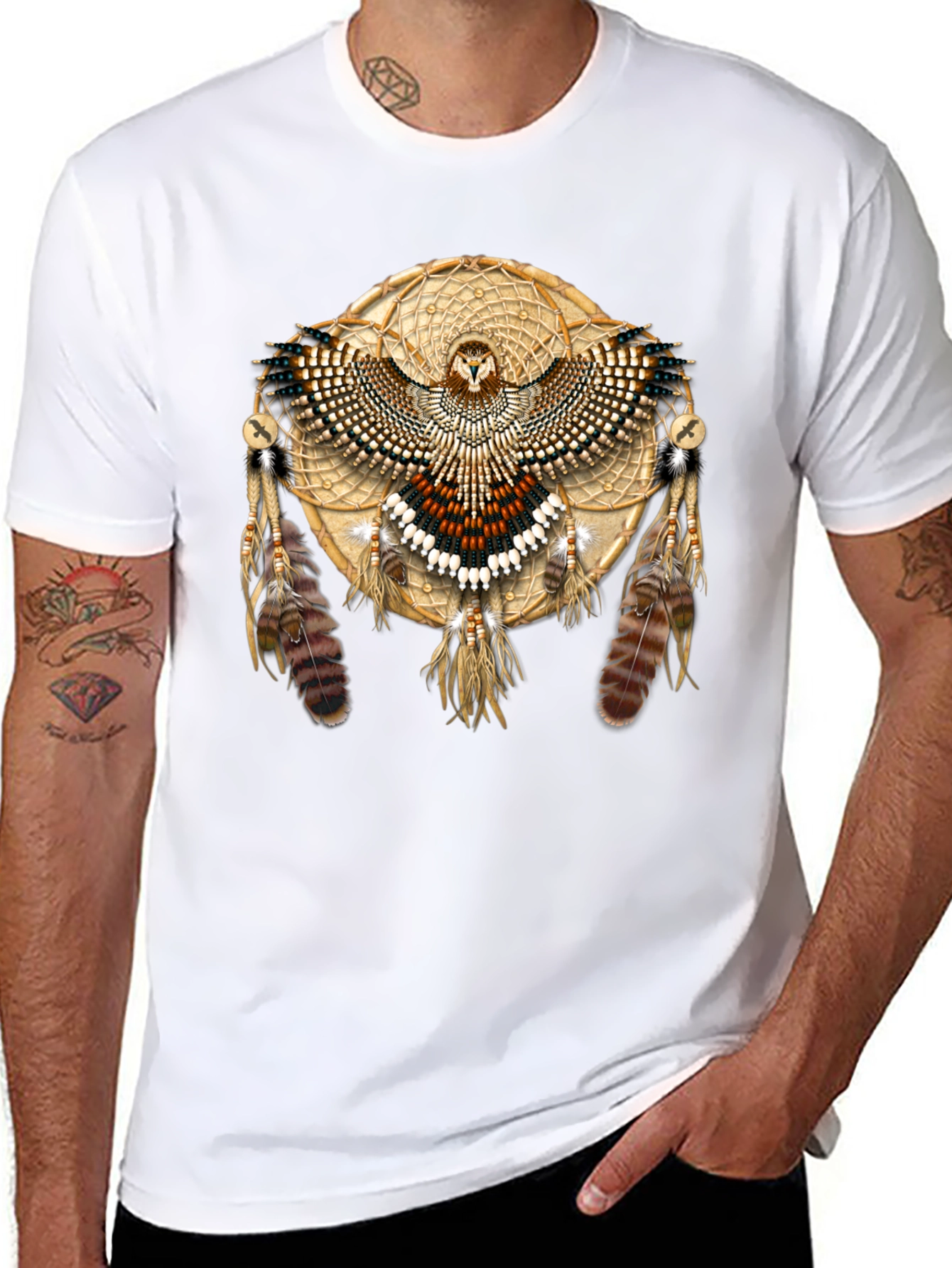 Owl Dreamcatcher Graphic Tee