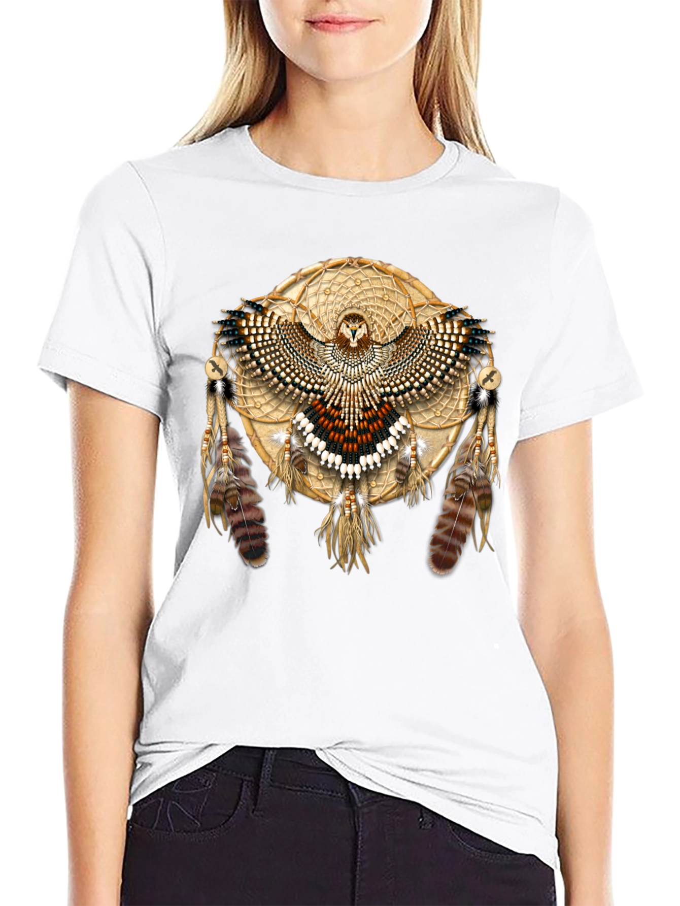 Owl Dreamcatcher Graphic Tee