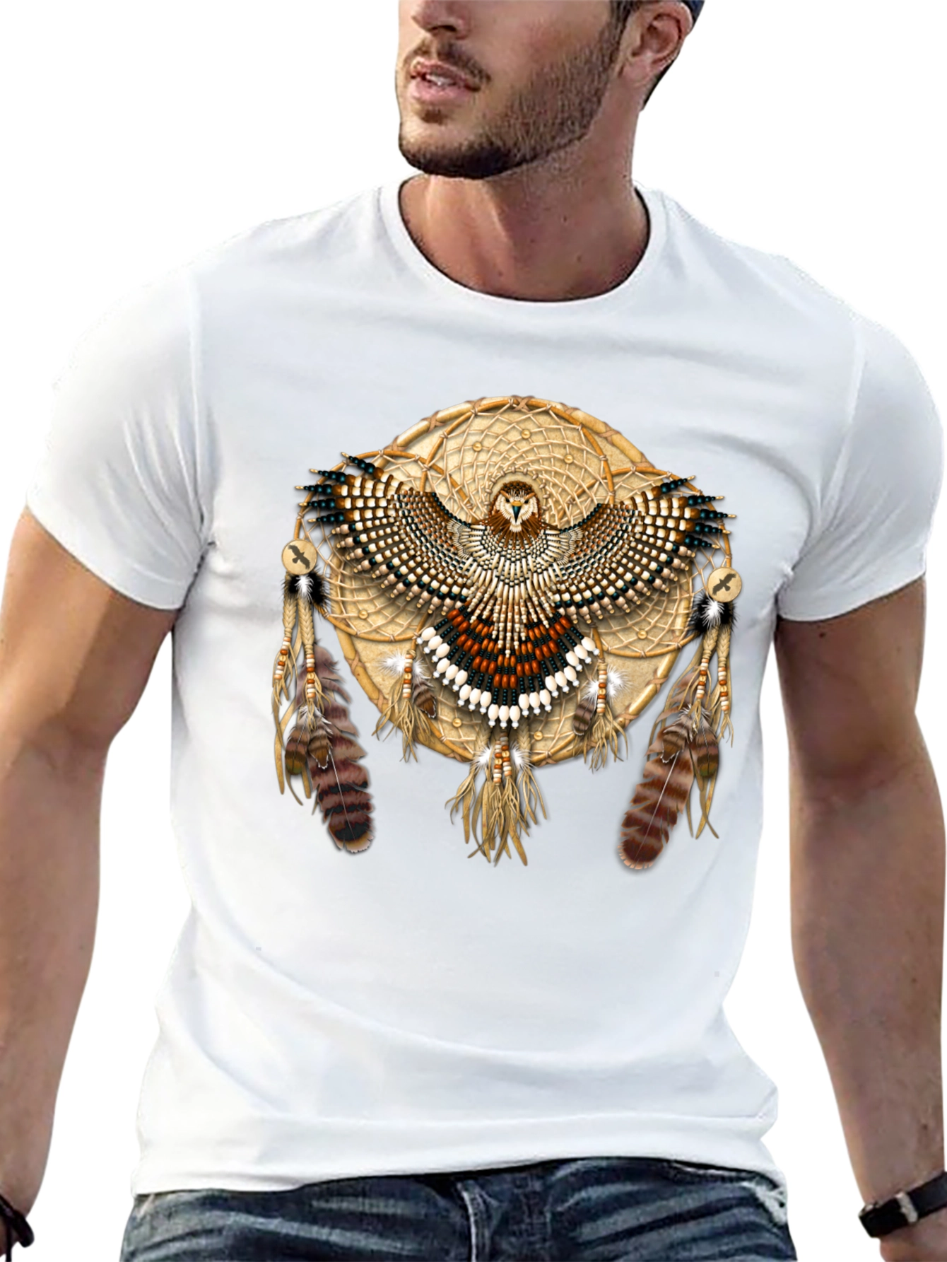 Owl Dreamcatcher Graphic Tee