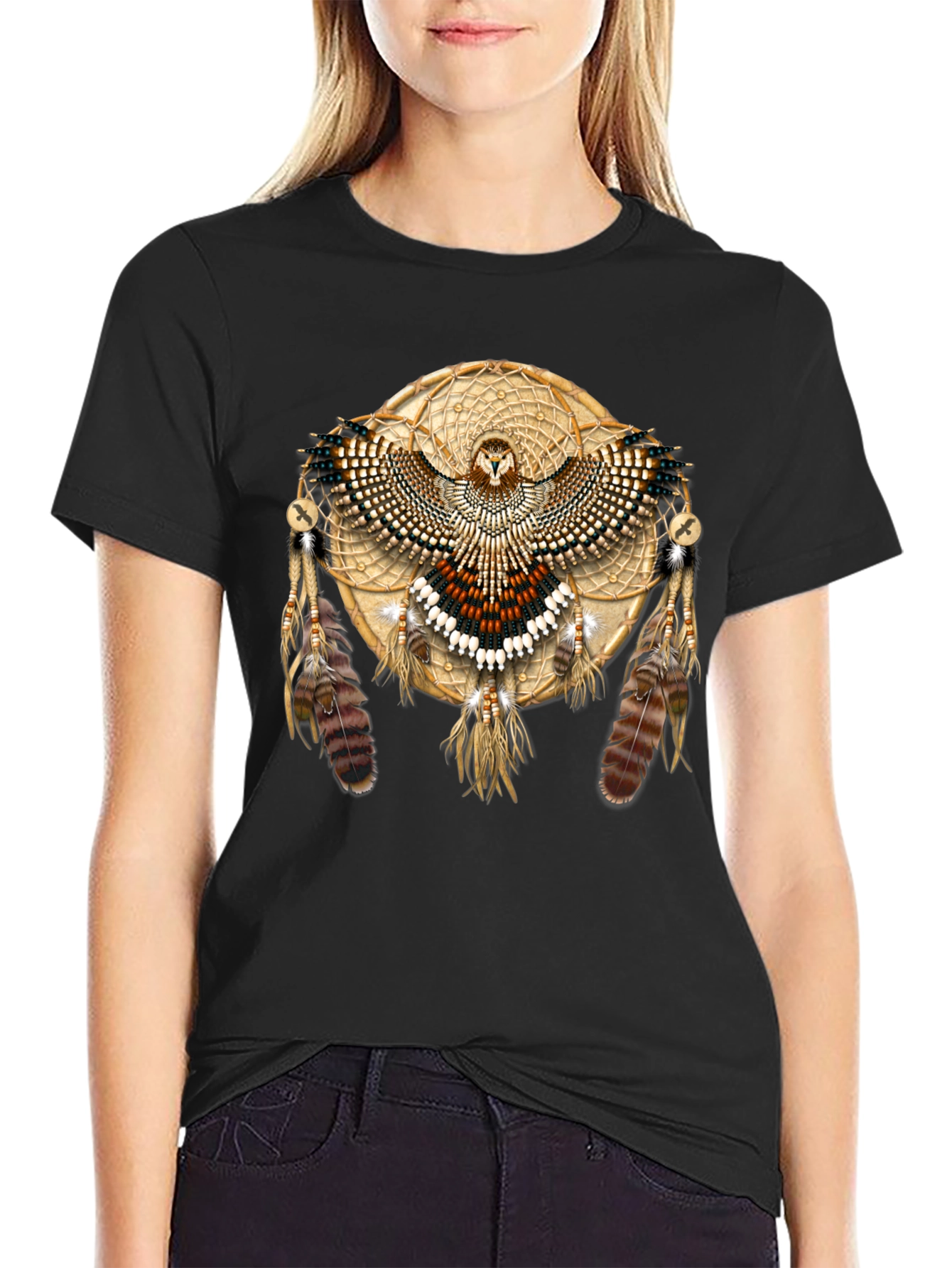 Owl Dreamcatcher Graphic Tee