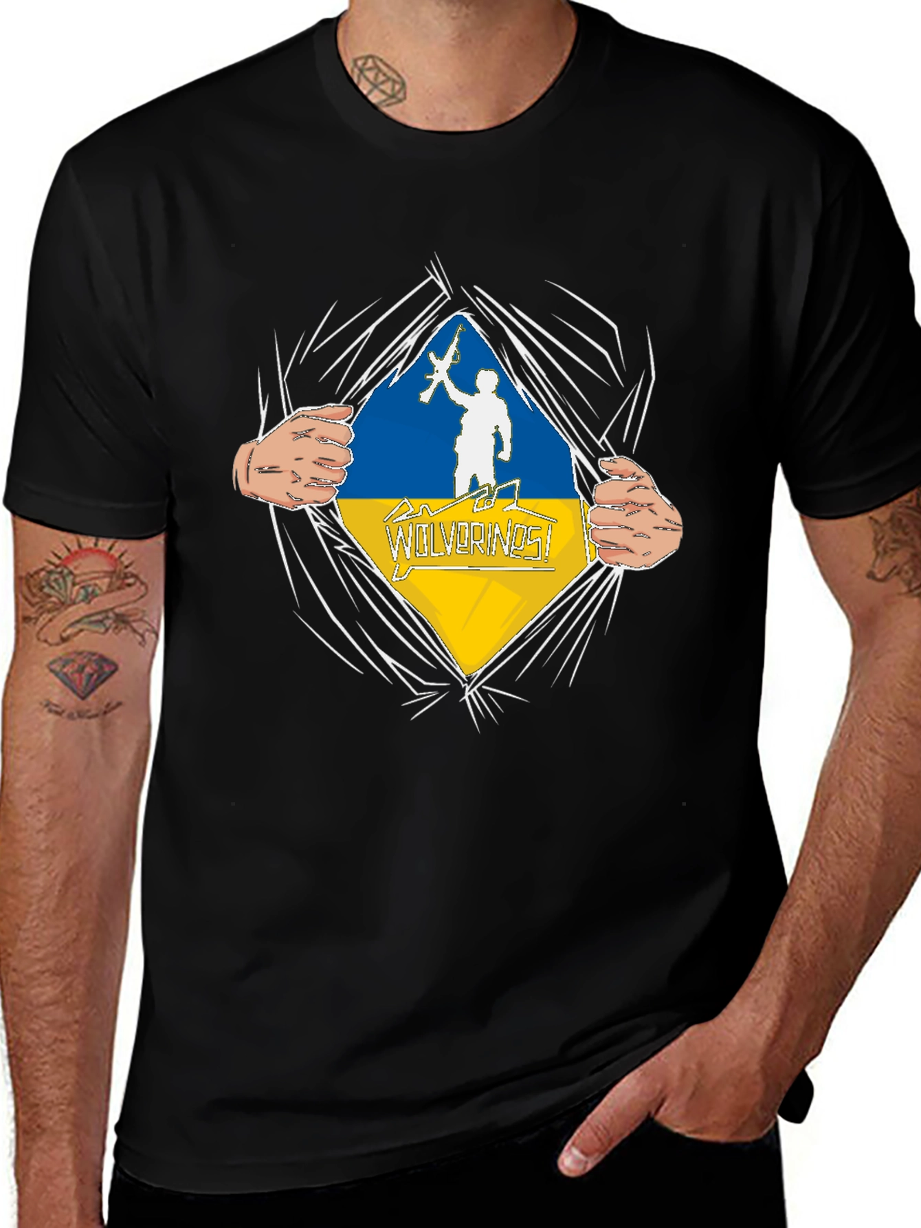 Ukraine Wolverines T-Shirt