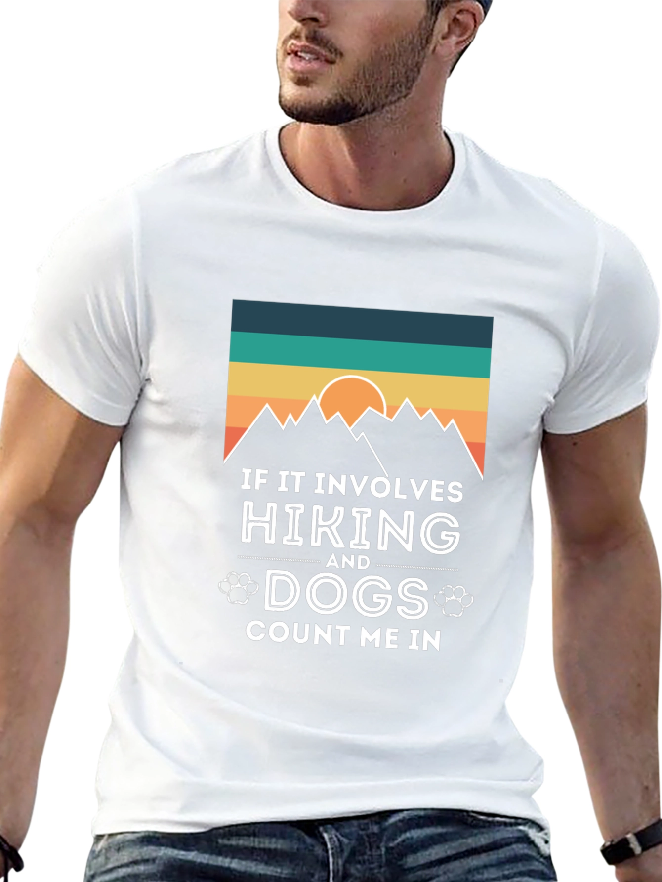 Hiking and Dogs T-Shirt - Count Me In