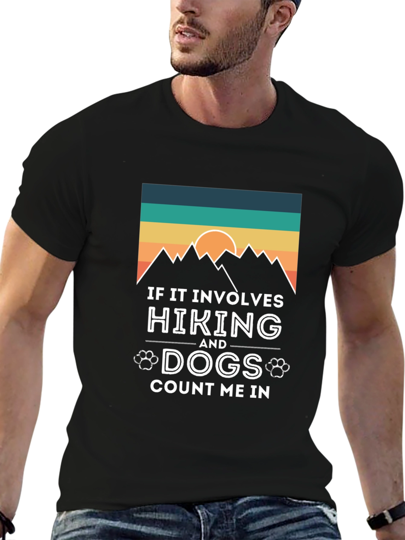 Hiking and Dogs T-Shirt - Count Me In